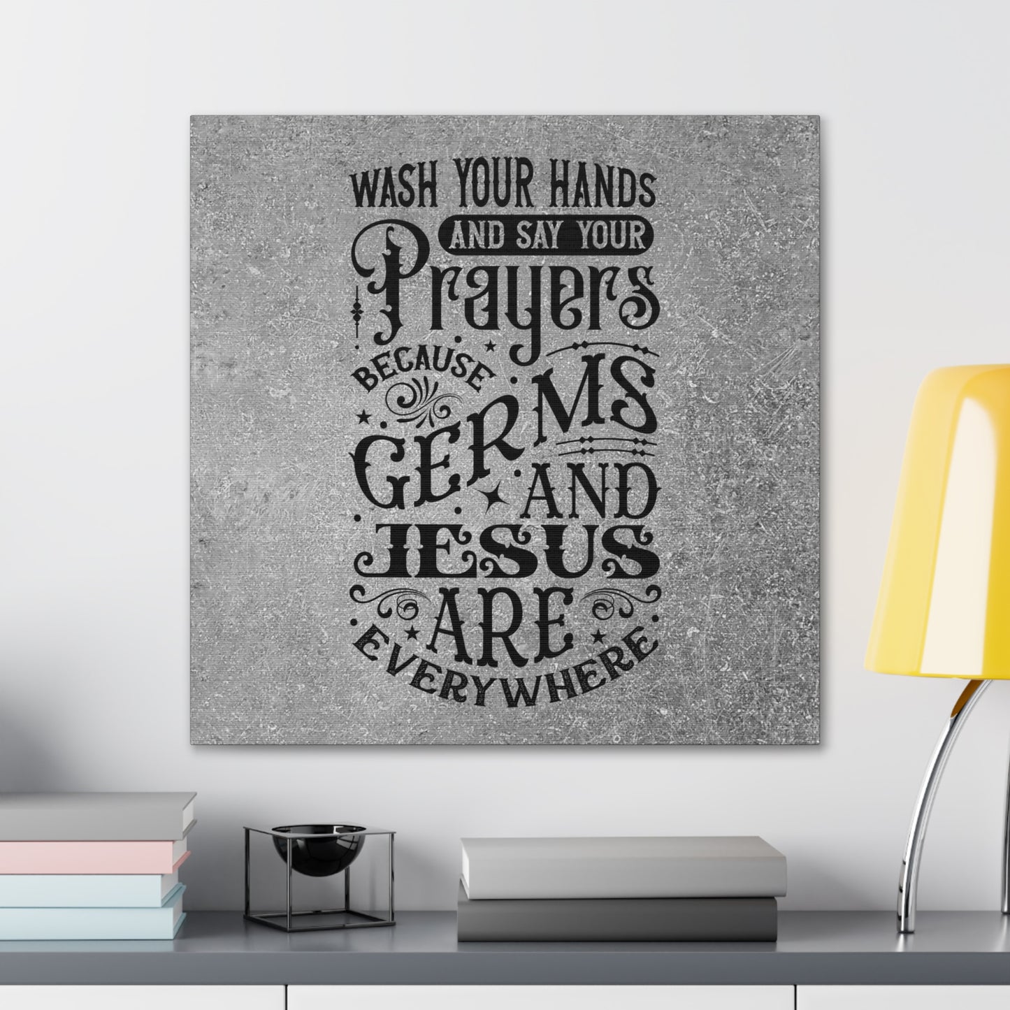 "Wash Your Hands & Say Your Prayers" Wall Art - Weave Got Gifts - Unique Gifts You Won’t Find Anywhere Else!