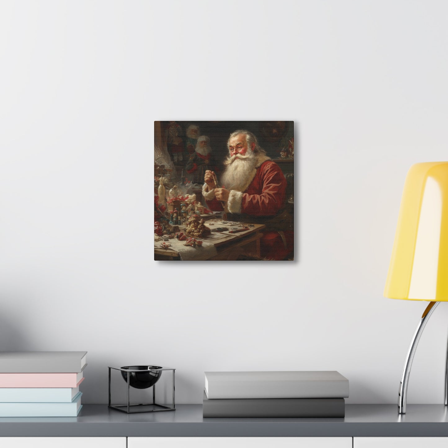 "Vintage Santa" Wall Art - Weave Got Gifts - Unique Gifts You Won’t Find Anywhere Else!