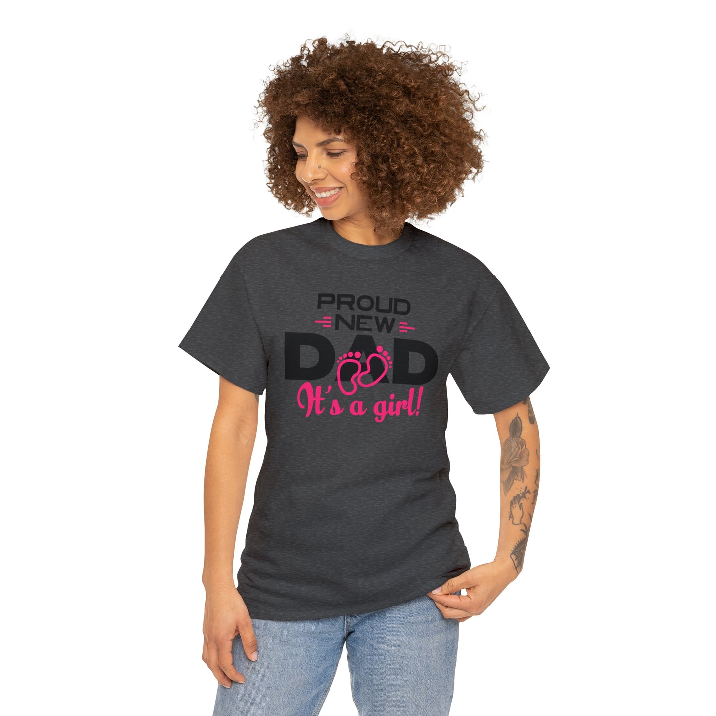 "Proud New Girl Dad" T-Shirt - Weave Got Gifts - Unique Gifts You Won’t Find Anywhere Else!