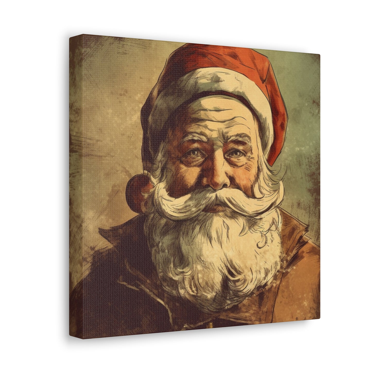 "Vintage Santa Christmas" Wall Art - Weave Got Gifts - Unique Gifts You Won’t Find Anywhere Else!