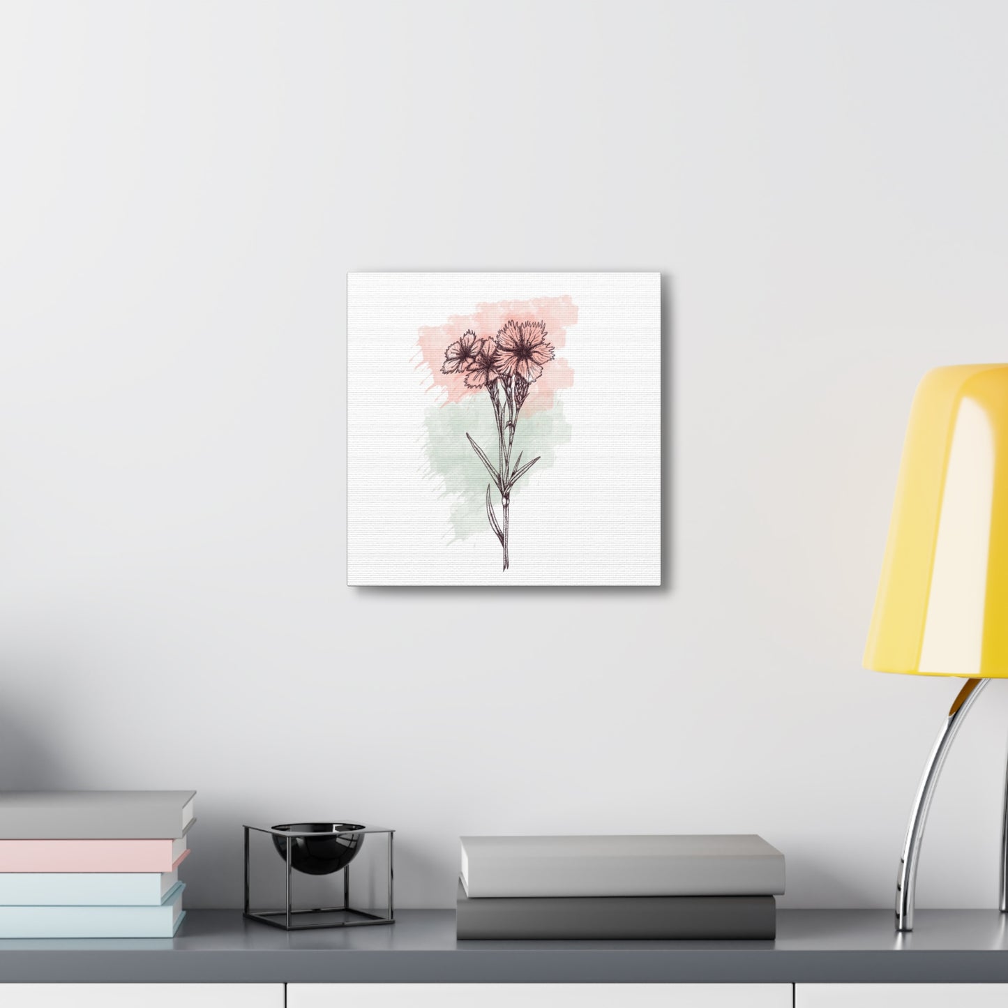 "Minimalist Flower" Wall Art - Weave Got Gifts - Unique Gifts You Won’t Find Anywhere Else!
