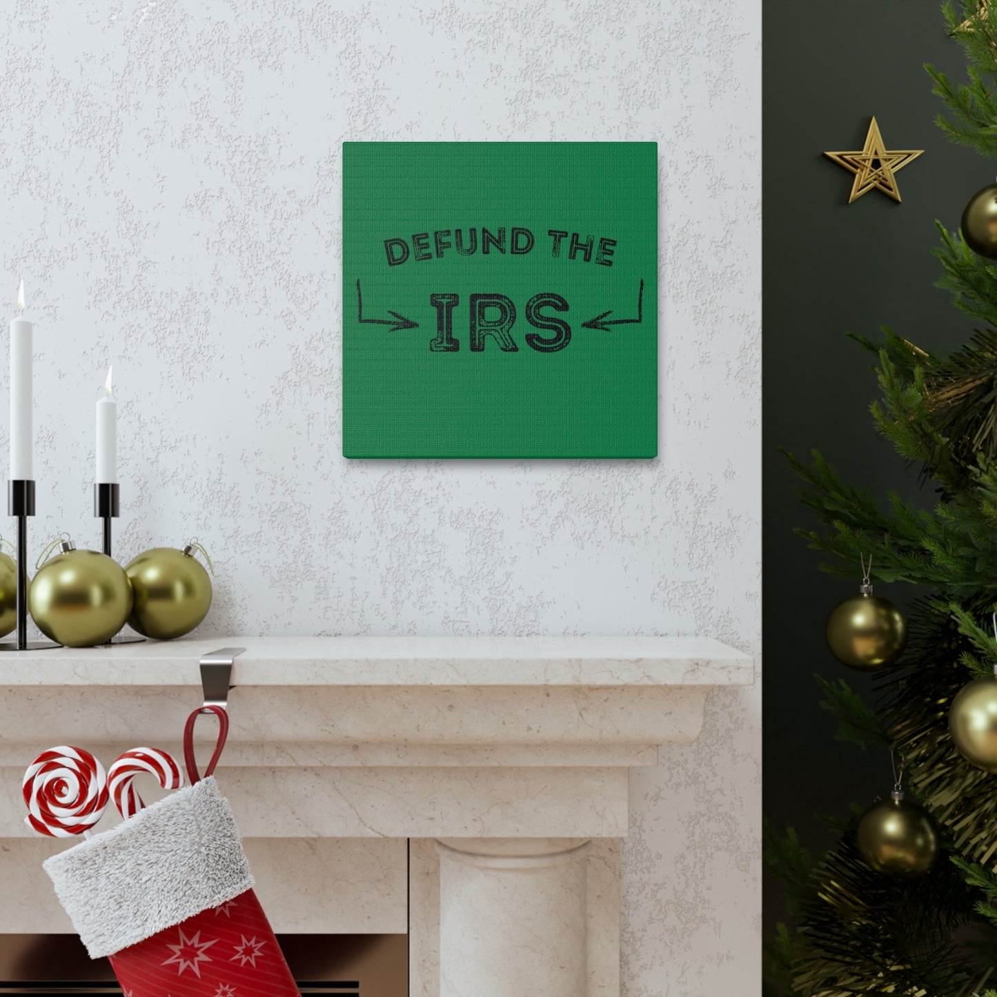 "Defund The IRS" Wall Art - Weave Got Gifts - Unique Gifts You Won’t Find Anywhere Else!