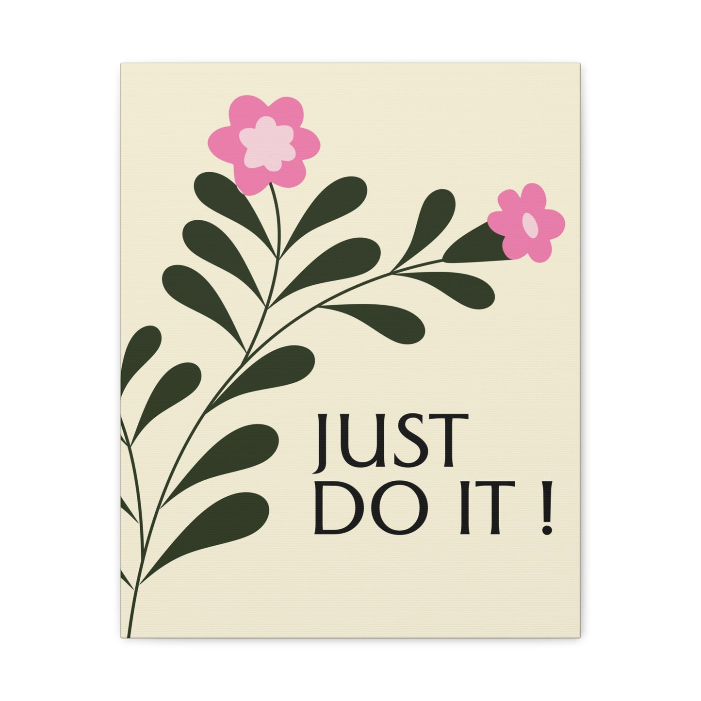 "Just Do It" Floral Wall Art - Weave Got Gifts - Unique Gifts You Won’t Find Anywhere Else!