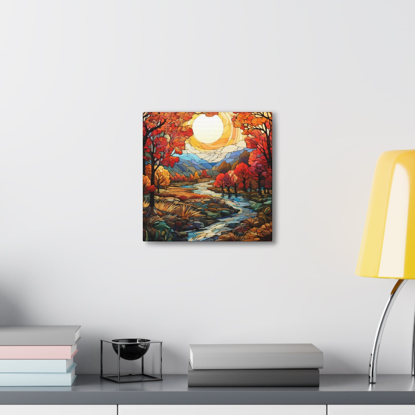 "Riverside Serenity" Wall Art - Weave Got Gifts - Unique Gifts You Won’t Find Anywhere Else!