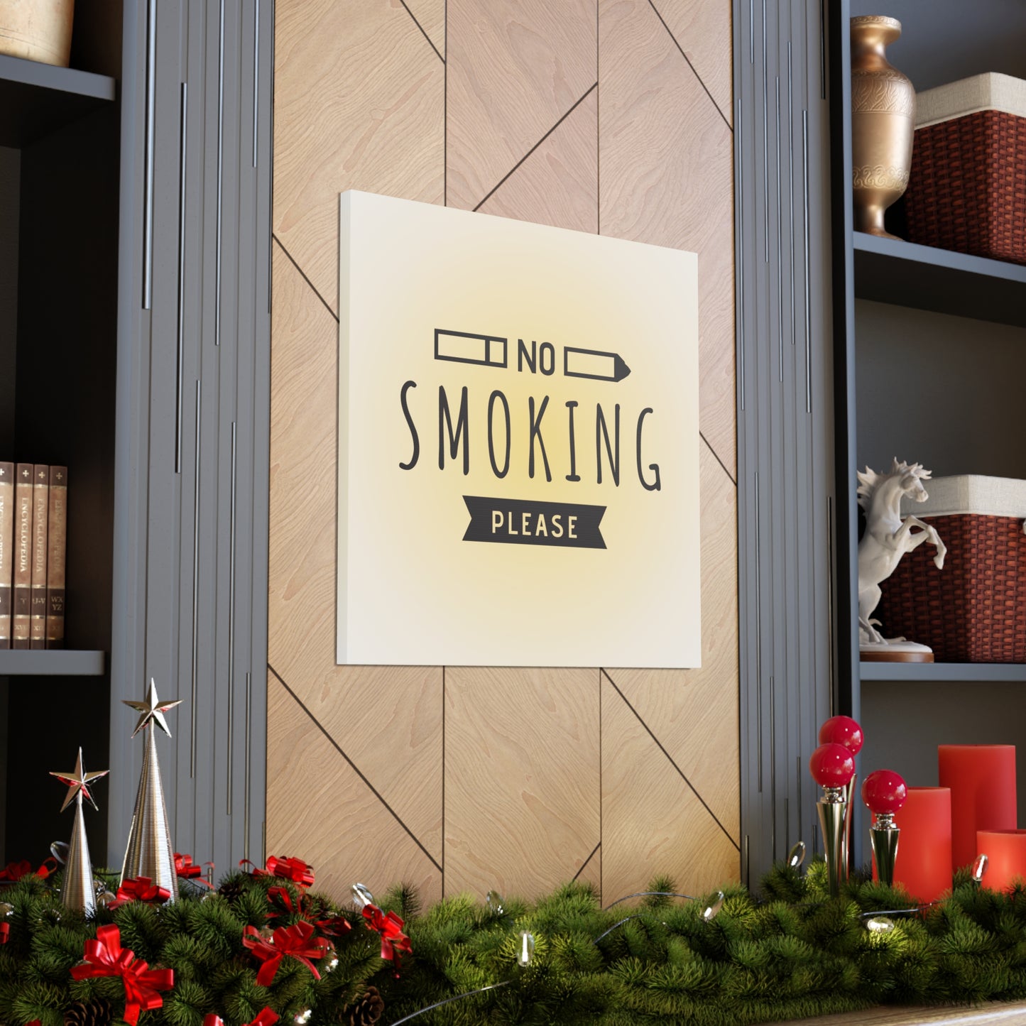 "No Smoking Please" Wall Art - Weave Got Gifts - Unique Gifts You Won’t Find Anywhere Else!