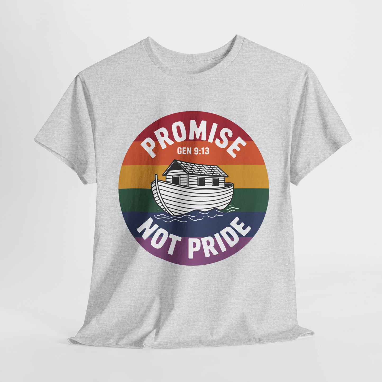 rainbow circle Noah’s Ark t-shirt