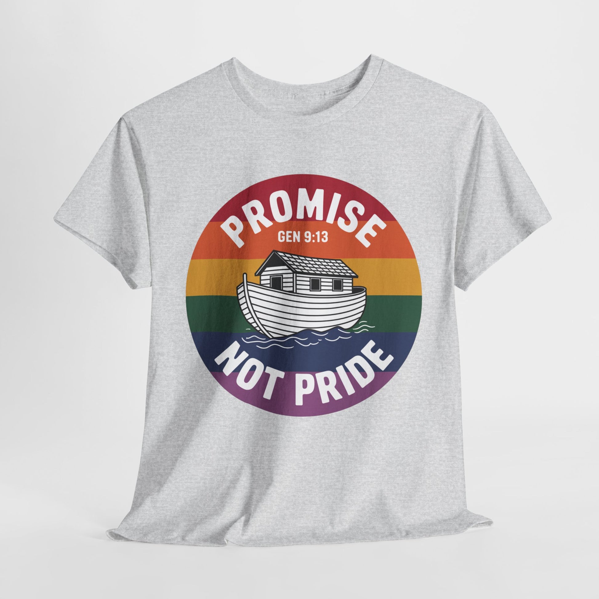 rainbow circle Noah’s Ark t-shirt