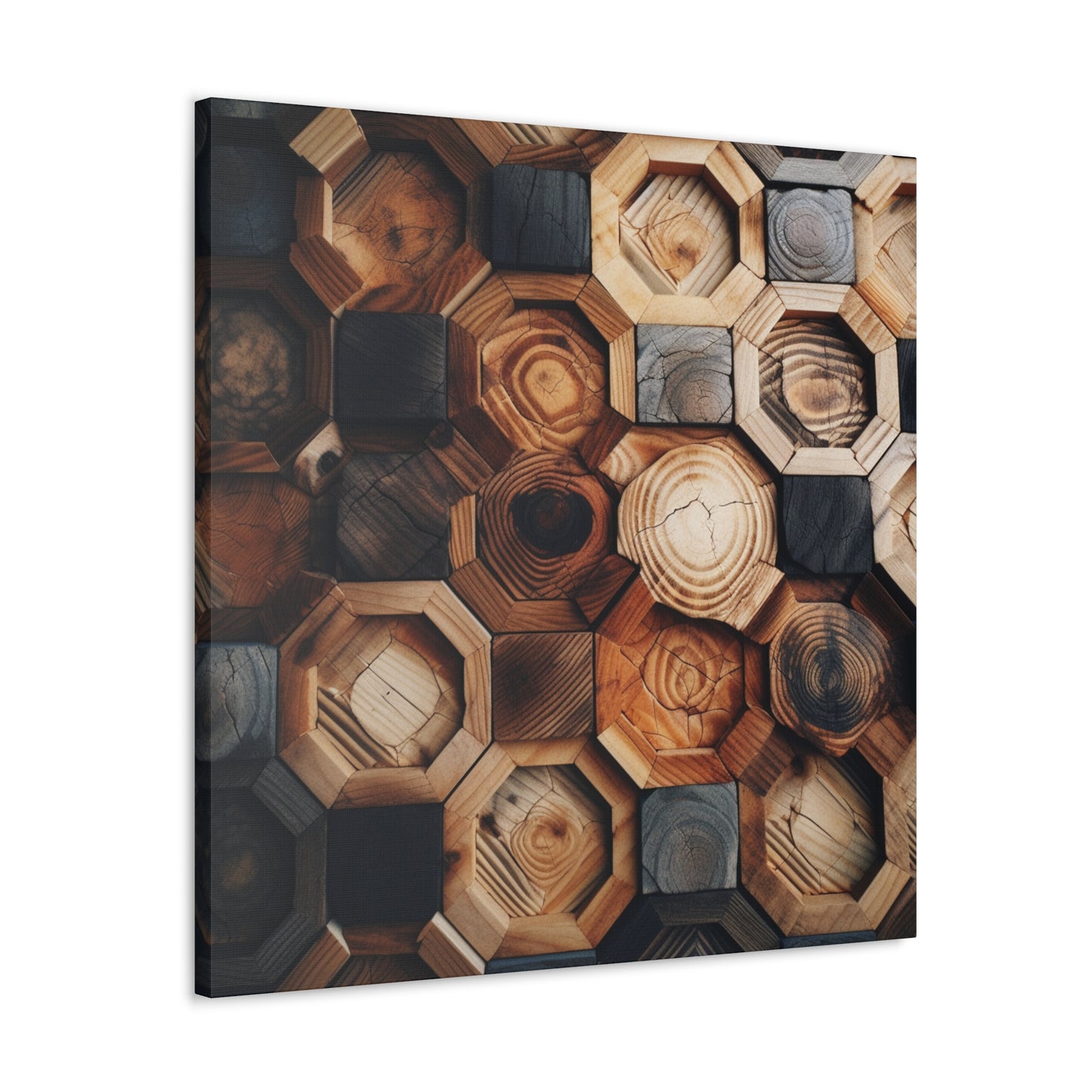 "Geometric Wood" Wall Art - Weave Got Gifts - Unique Gifts You Won’t Find Anywhere Else!