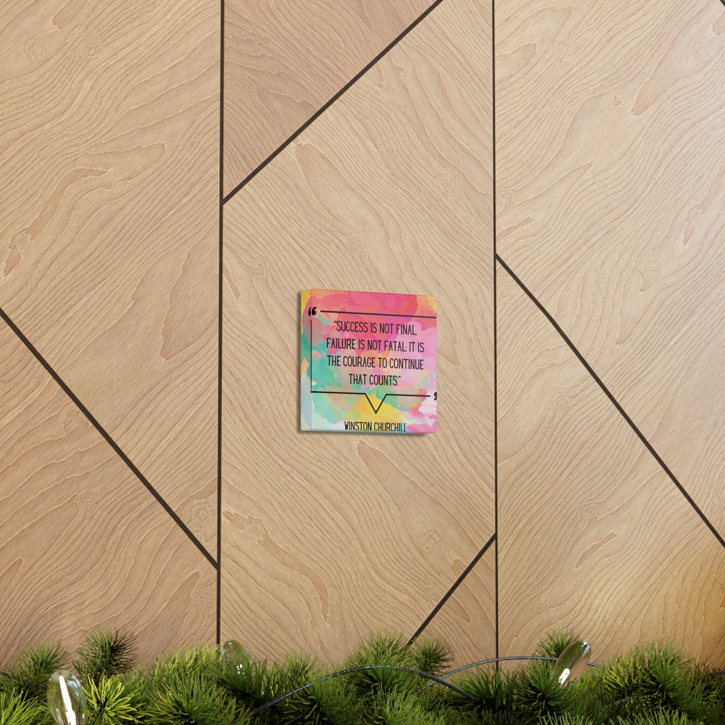"Failure Is Not Fatal" Wall Art - Weave Got Gifts - Unique Gifts You Won’t Find Anywhere Else!