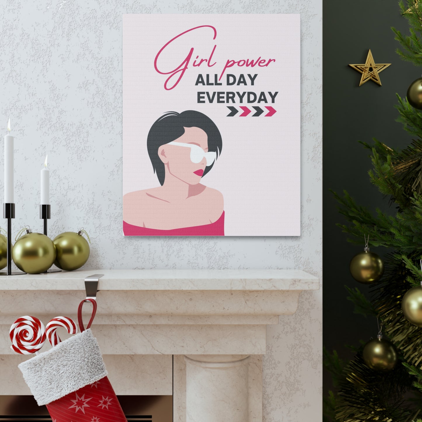 "Girl Power" Wall Art - Weave Got Gifts - Unique Gifts You Won’t Find Anywhere Else!
