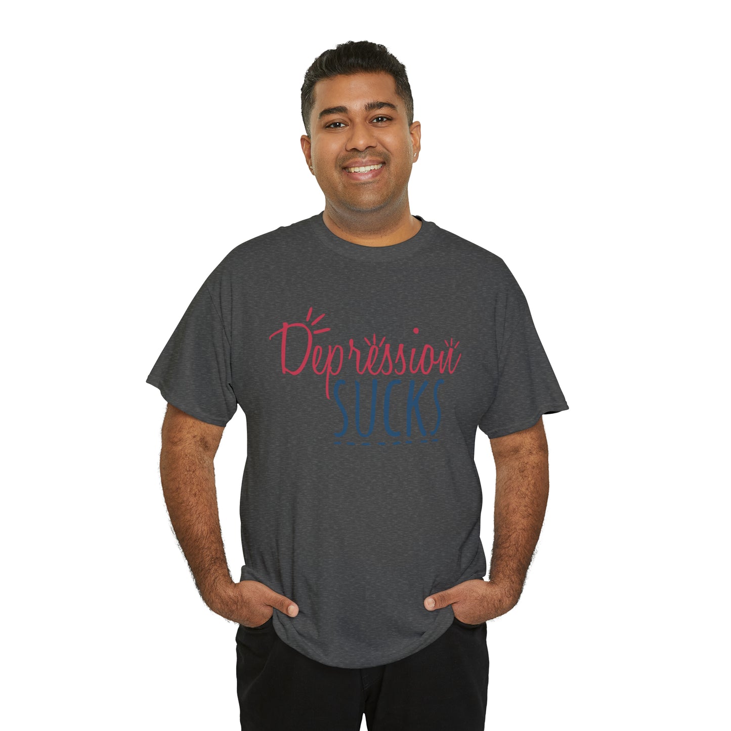 "Depression Sucks" T-Shirt - Weave Got Gifts - Unique Gifts You Won’t Find Anywhere Else!