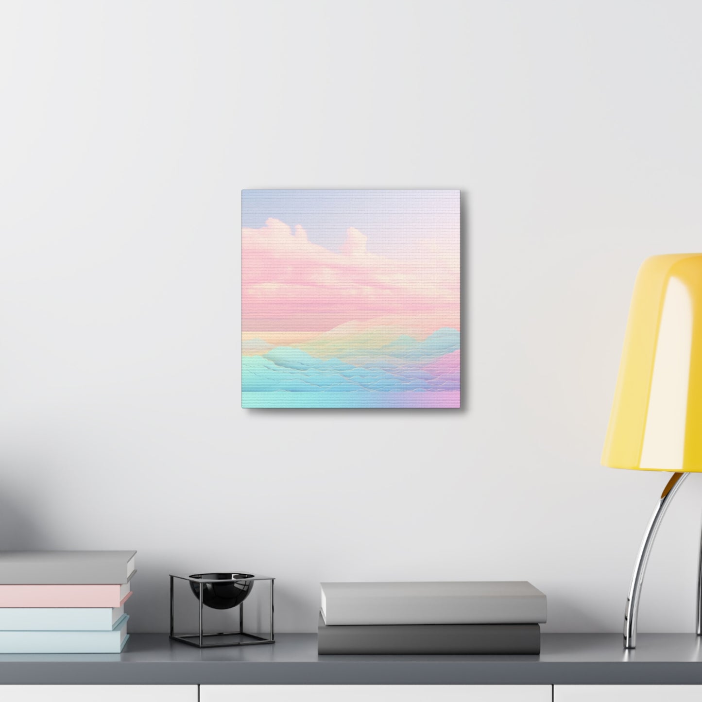 "Rainbow Clouds Abstract" Wall Art - Weave Got Gifts - Unique Gifts You Won’t Find Anywhere Else!