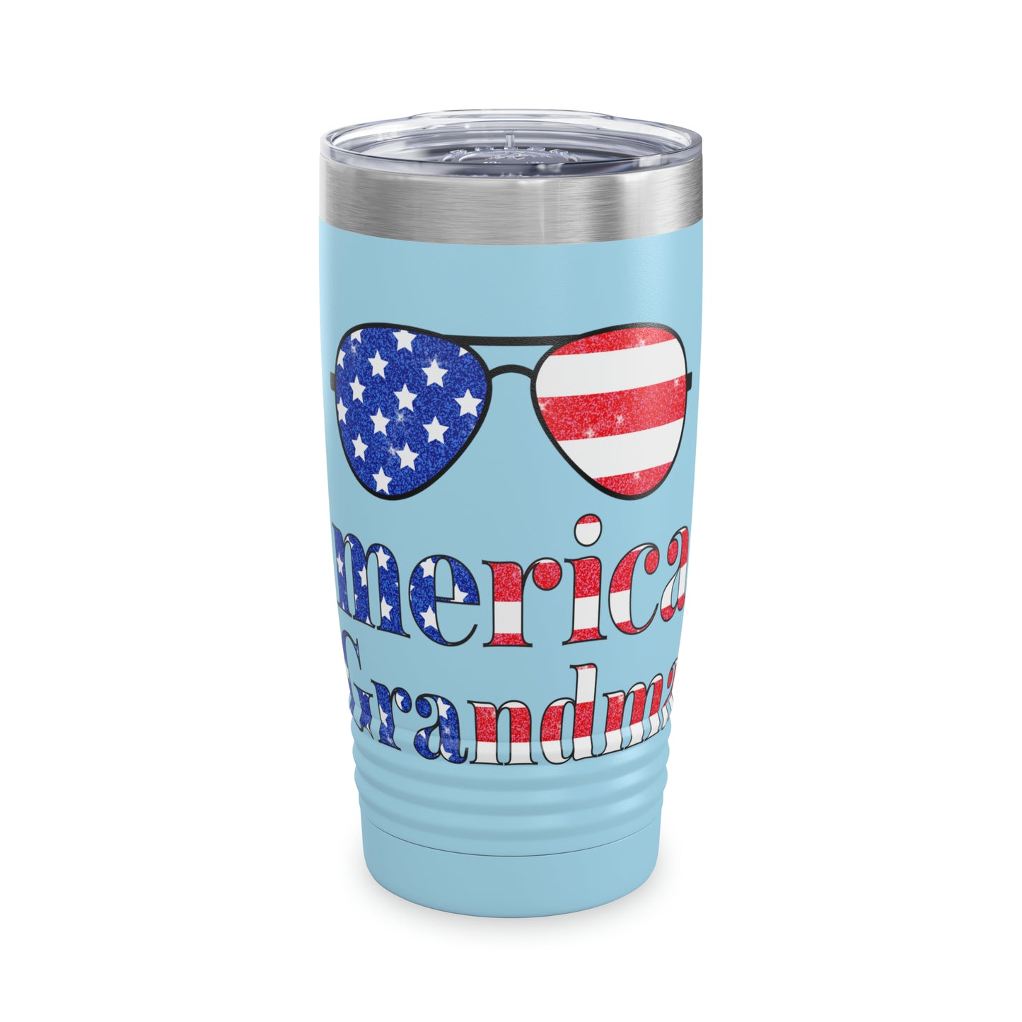 "American Grandma" Ring neck Tumbler - Weave Got Gifts - Unique Gifts You Won’t Find Anywhere Else!