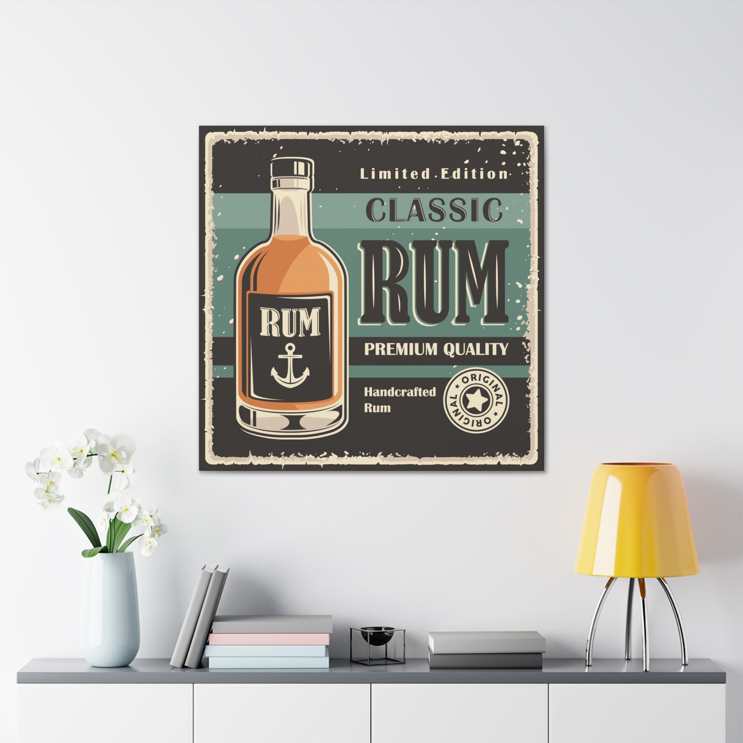 "Classic Rum" Wall Art - Weave Got Gifts - Unique Gifts You Won’t Find Anywhere Else!