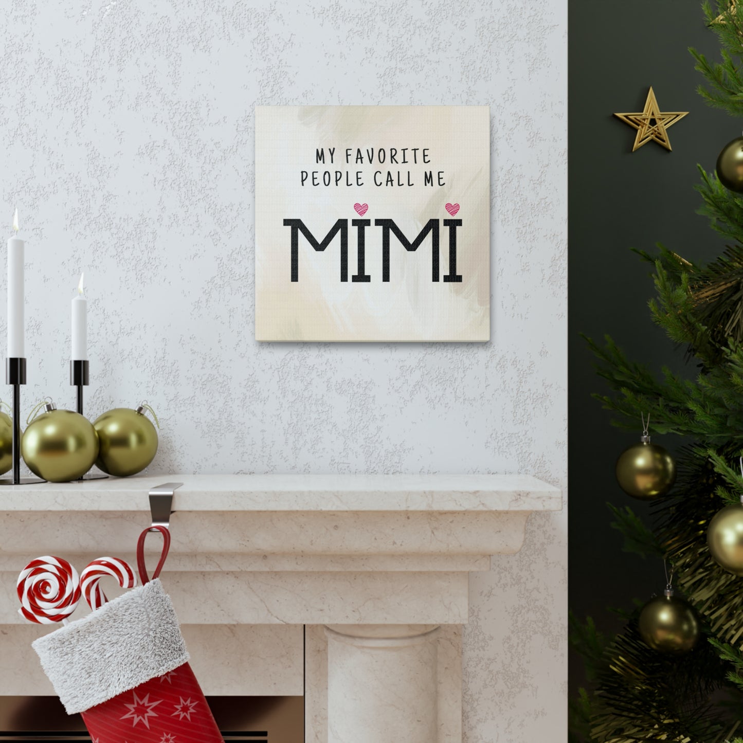 "My Favorite People Call Me Mimi" Wall Art - Weave Got Gifts - Unique Gifts You Won’t Find Anywhere Else!