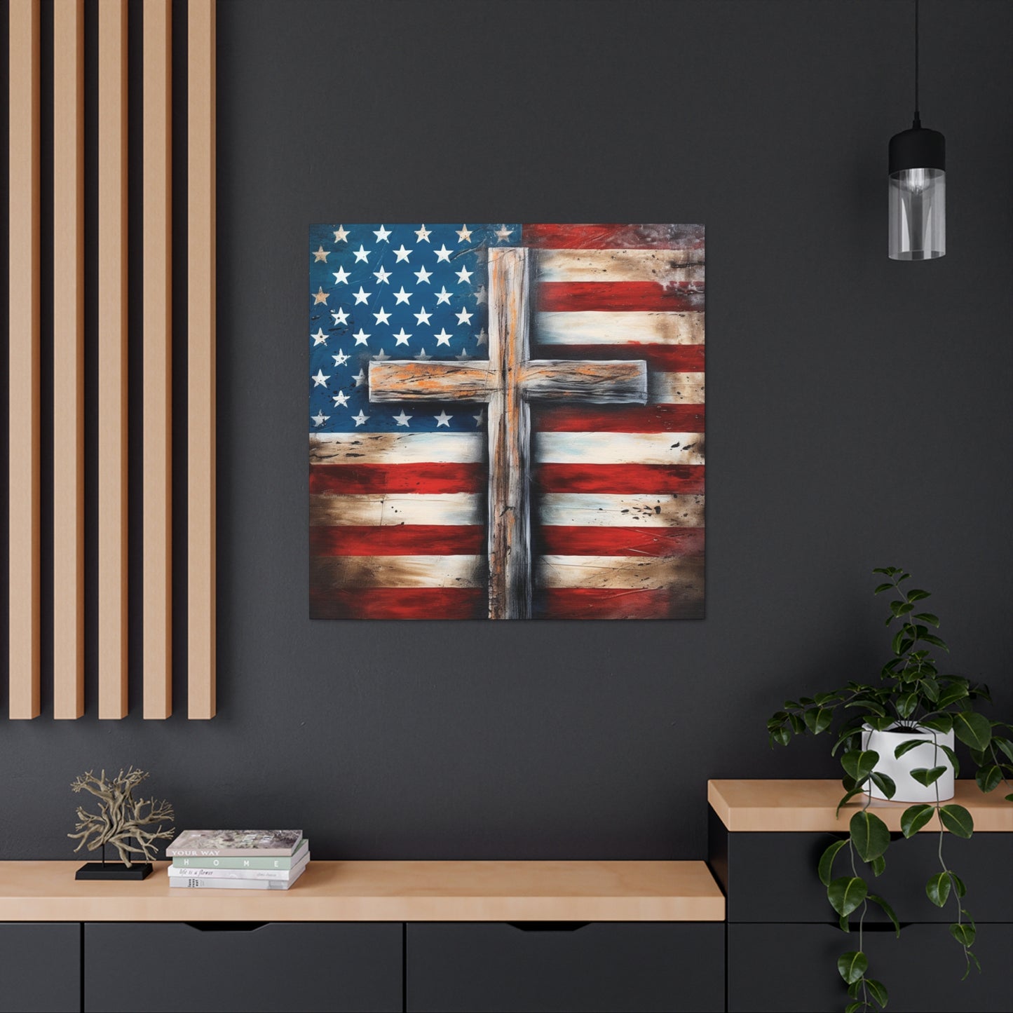 "Faith & Freedom" Wall Art - Weave Got Gifts - Unique Gifts You Won’t Find Anywhere Else!
