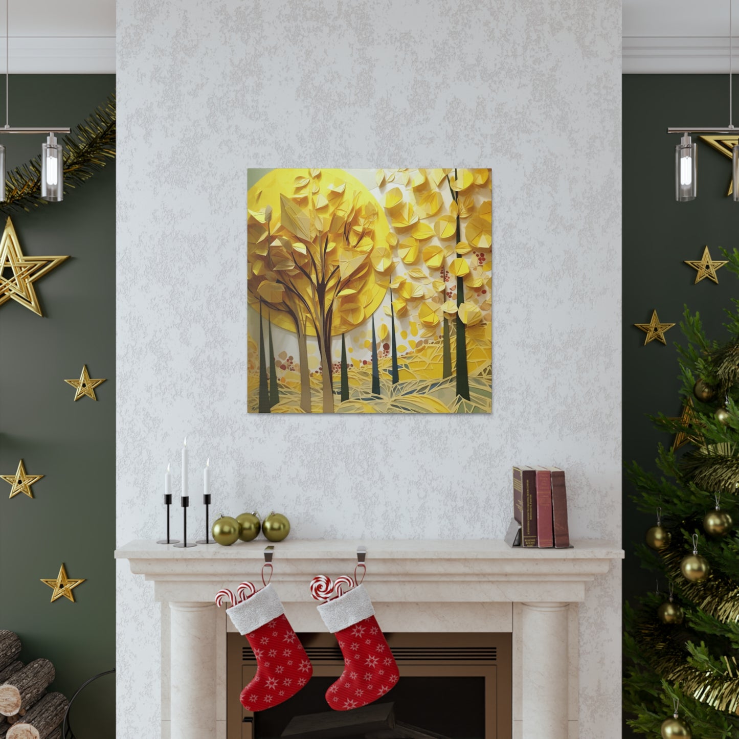 Golden Forest" Wall Art - Weave Got Gifts - Unique Gifts You Won’t Find Anywhere Else!