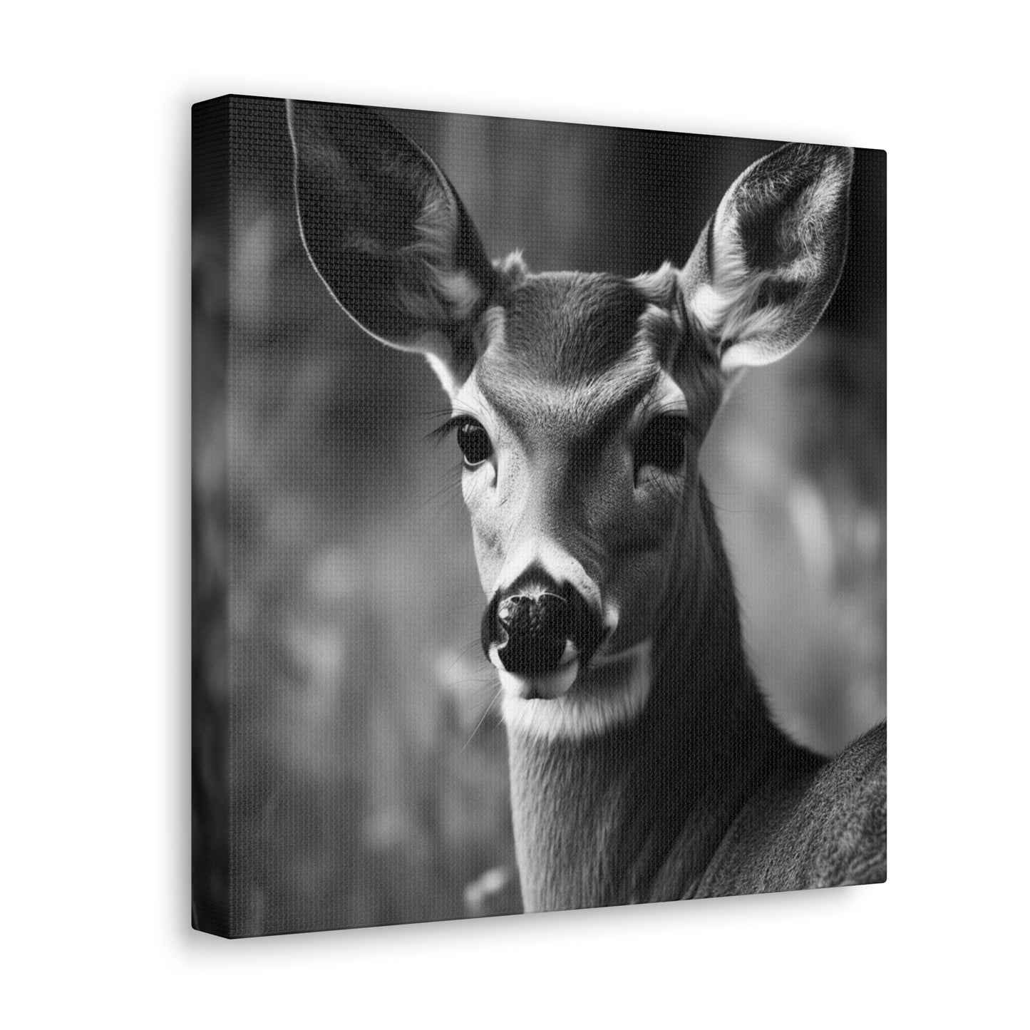 "Black & White Doe" Hunting Wall Art - Weave Got Gifts - Unique Gifts You Won’t Find Anywhere Else!