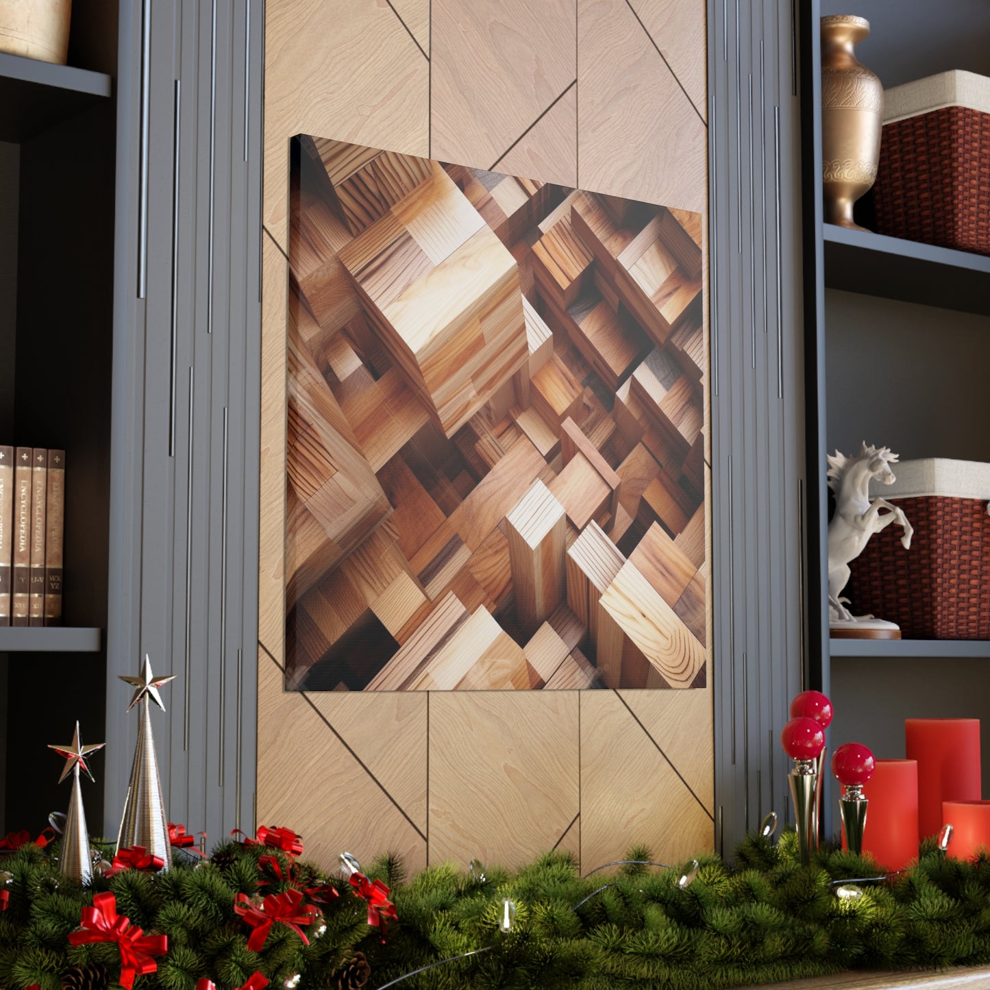 "Geometric Wood Art" Wall Art - Weave Got Gifts - Unique Gifts You Won’t Find Anywhere Else!