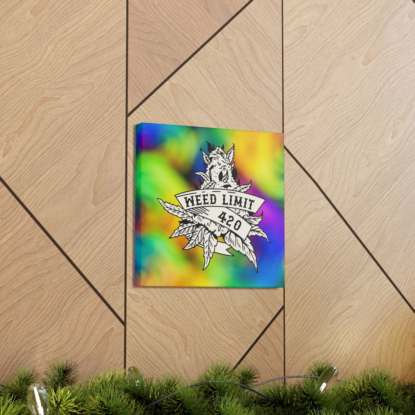 "Trippy Weed Limit 420" Wall Art - Weave Got Gifts - Unique Gifts You Won’t Find Anywhere Else!