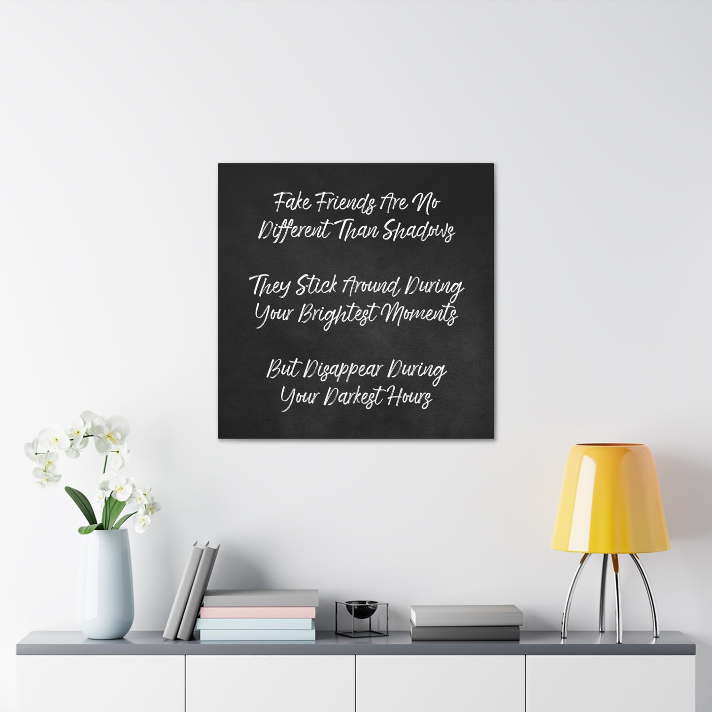 "Fake Friends" Wall Art - Weave Got Gifts - Unique Gifts You Won’t Find Anywhere Else!