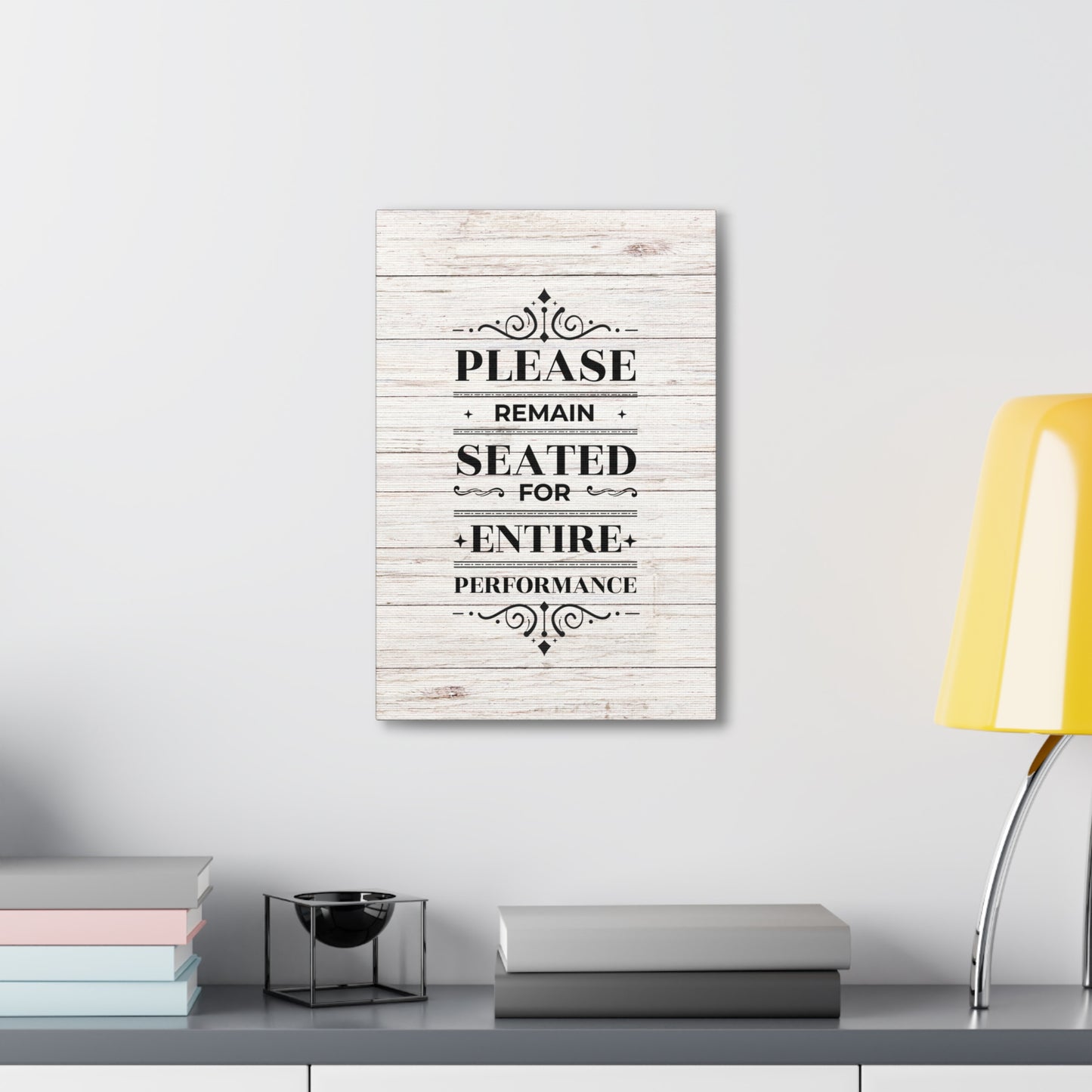 "Please Remain Seated" Bathroom Wall Art - Weave Got Gifts - Unique Gifts You Won’t Find Anywhere Else!