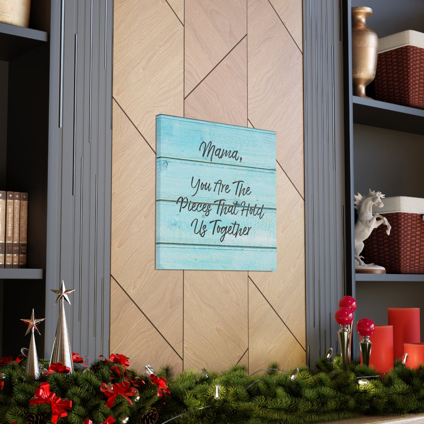 "Mama, You Are The Pieces That Hold Us Together" Wall Art - Weave Got Gifts - Unique Gifts You Won’t Find Anywhere Else!