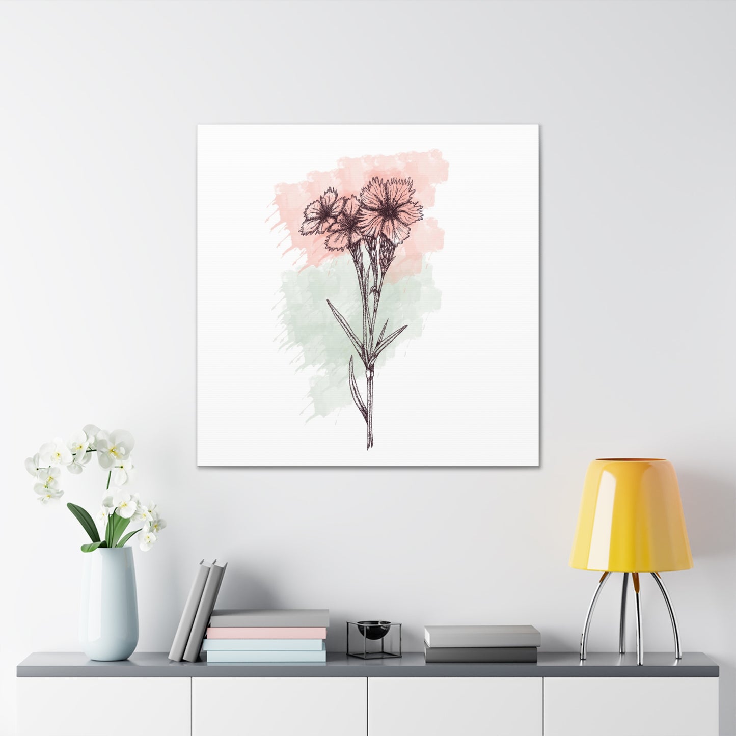 "Minimalist Flower" Wall Art - Weave Got Gifts - Unique Gifts You Won’t Find Anywhere Else!