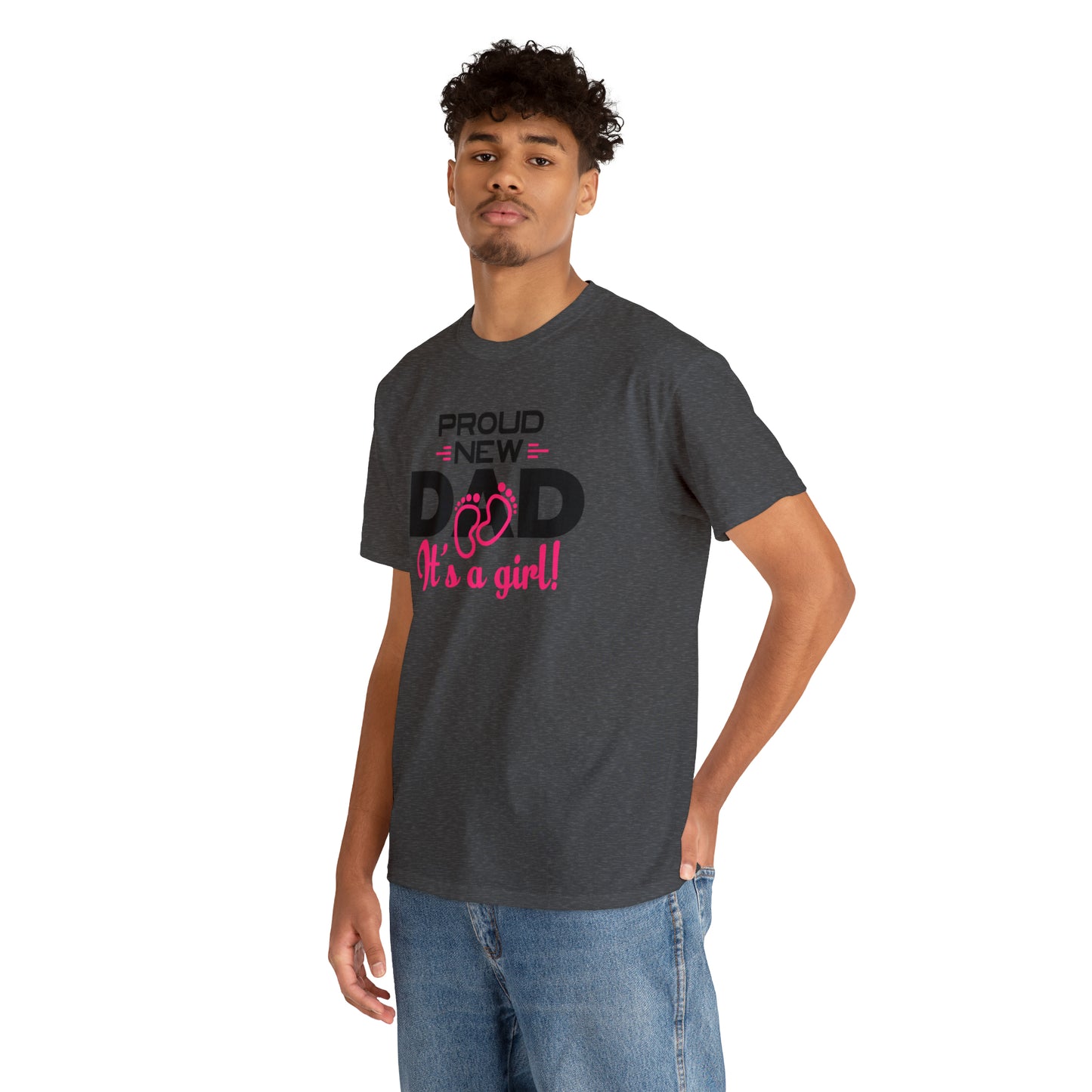 "Proud New Girl Dad" T-Shirt - Weave Got Gifts - Unique Gifts You Won’t Find Anywhere Else!