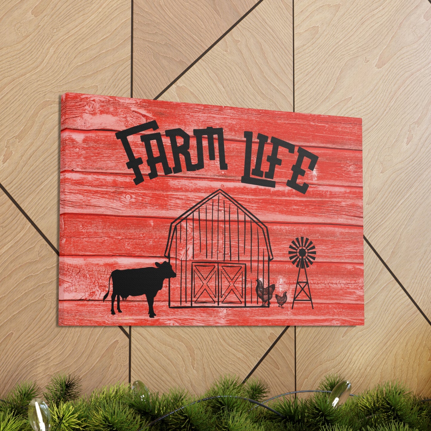 "Farm Life" Wall Art - Weave Got Gifts - Unique Gifts You Won’t Find Anywhere Else!