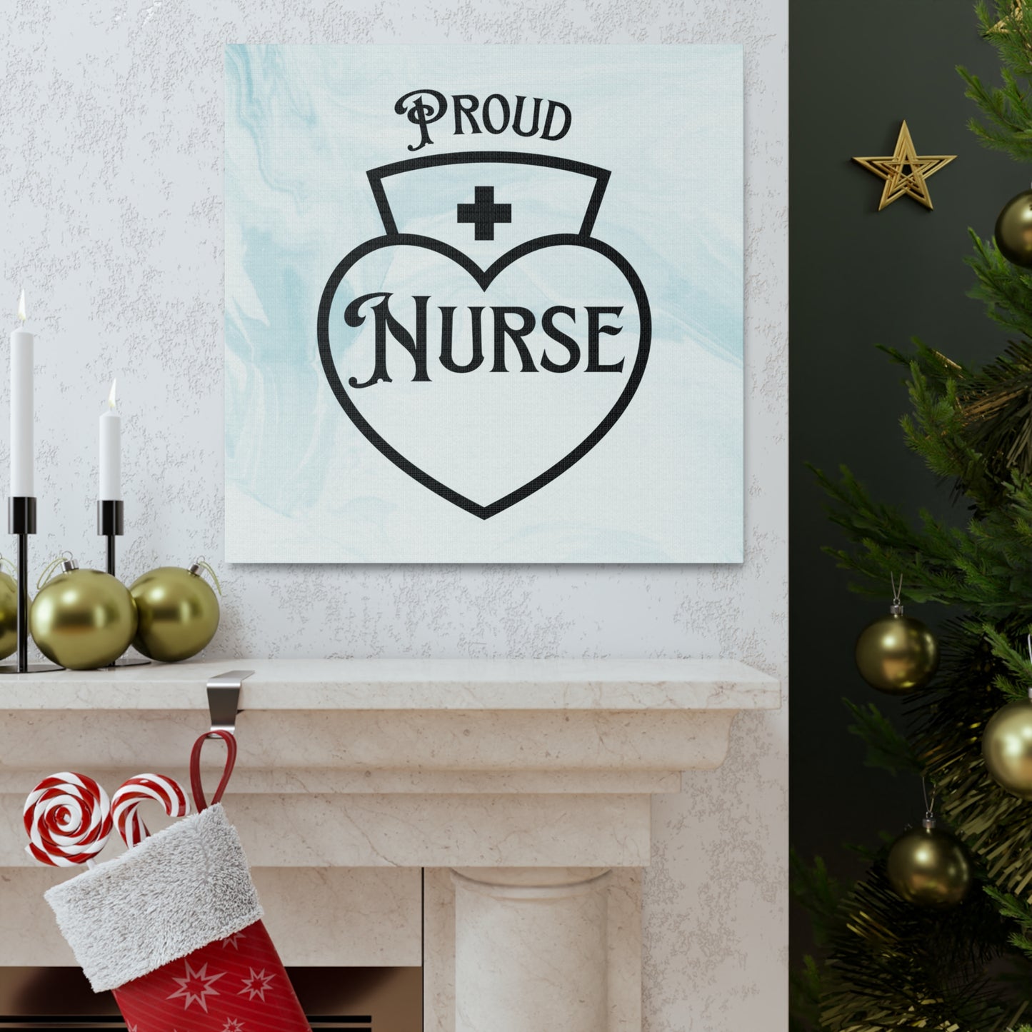 "Proud Nurse" Wall Art - Weave Got Gifts - Unique Gifts You Won’t Find Anywhere Else!