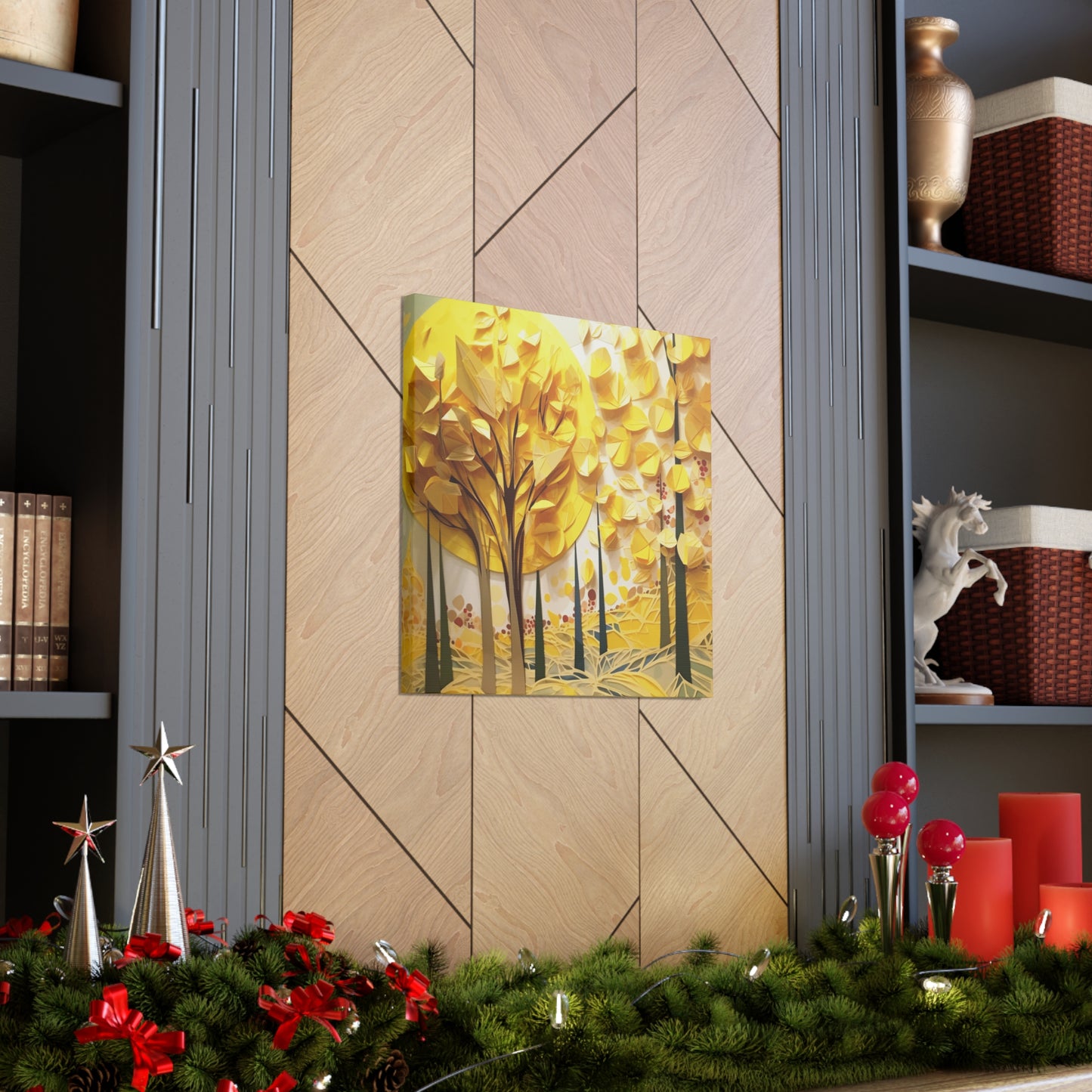 Golden Forest" Wall Art - Weave Got Gifts - Unique Gifts You Won’t Find Anywhere Else!