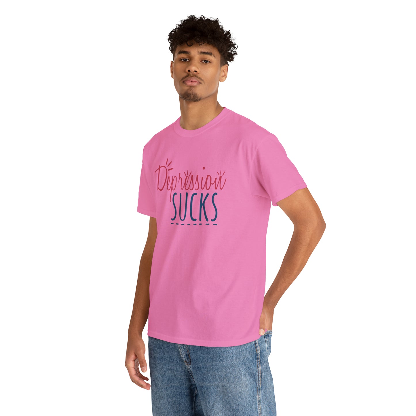"Depression Sucks" T-Shirt - Weave Got Gifts - Unique Gifts You Won’t Find Anywhere Else!