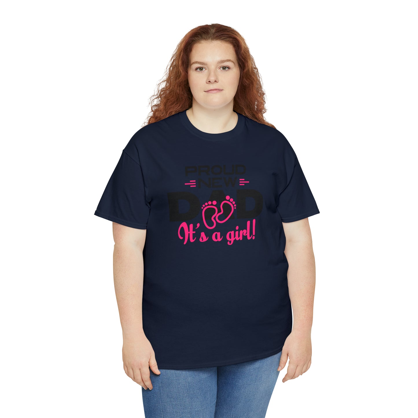 "Proud New Girl Dad" T-Shirt - Weave Got Gifts - Unique Gifts You Won’t Find Anywhere Else!