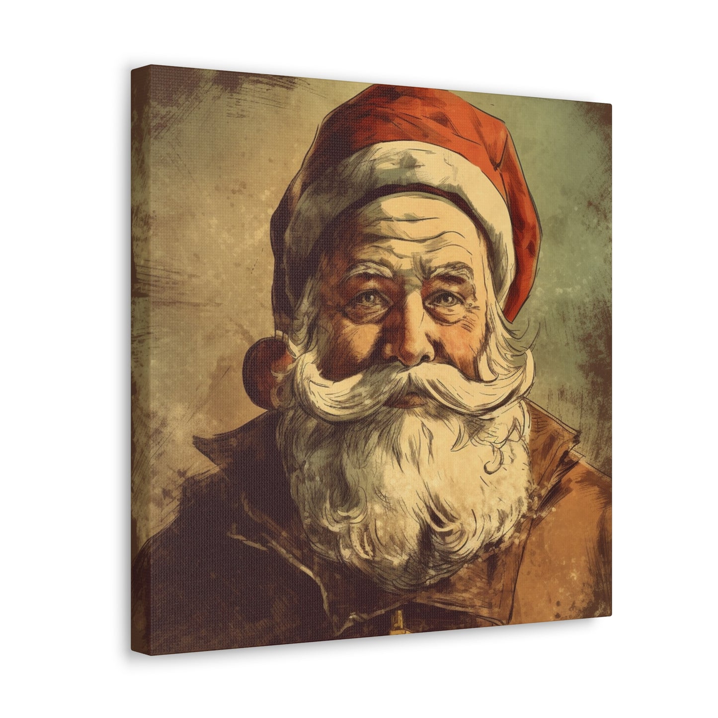 "Vintage Santa Christmas" Wall Art - Weave Got Gifts - Unique Gifts You Won’t Find Anywhere Else!
