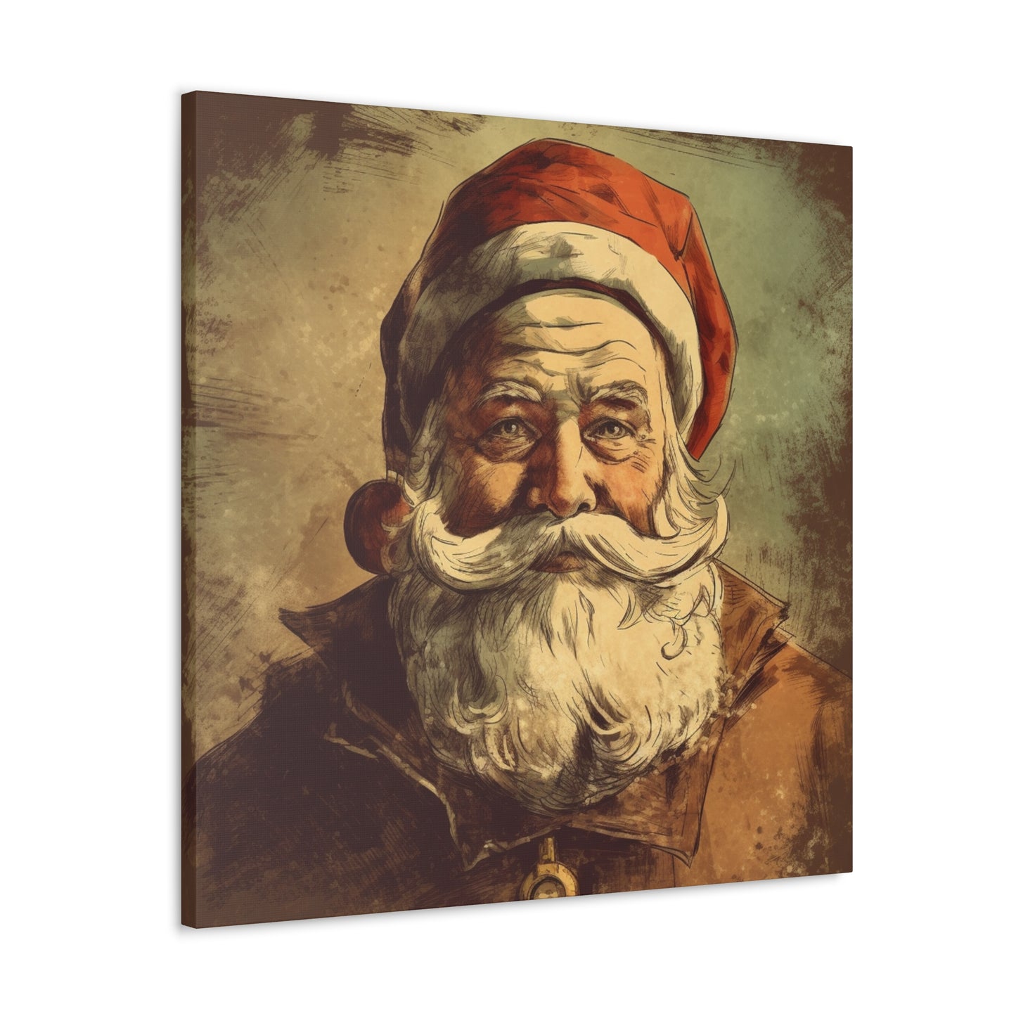 "Vintage Santa Christmas" Wall Art - Weave Got Gifts - Unique Gifts You Won’t Find Anywhere Else!
