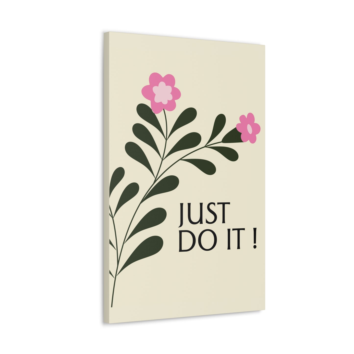 "Just Do It" Floral Wall Art - Weave Got Gifts - Unique Gifts You Won’t Find Anywhere Else!