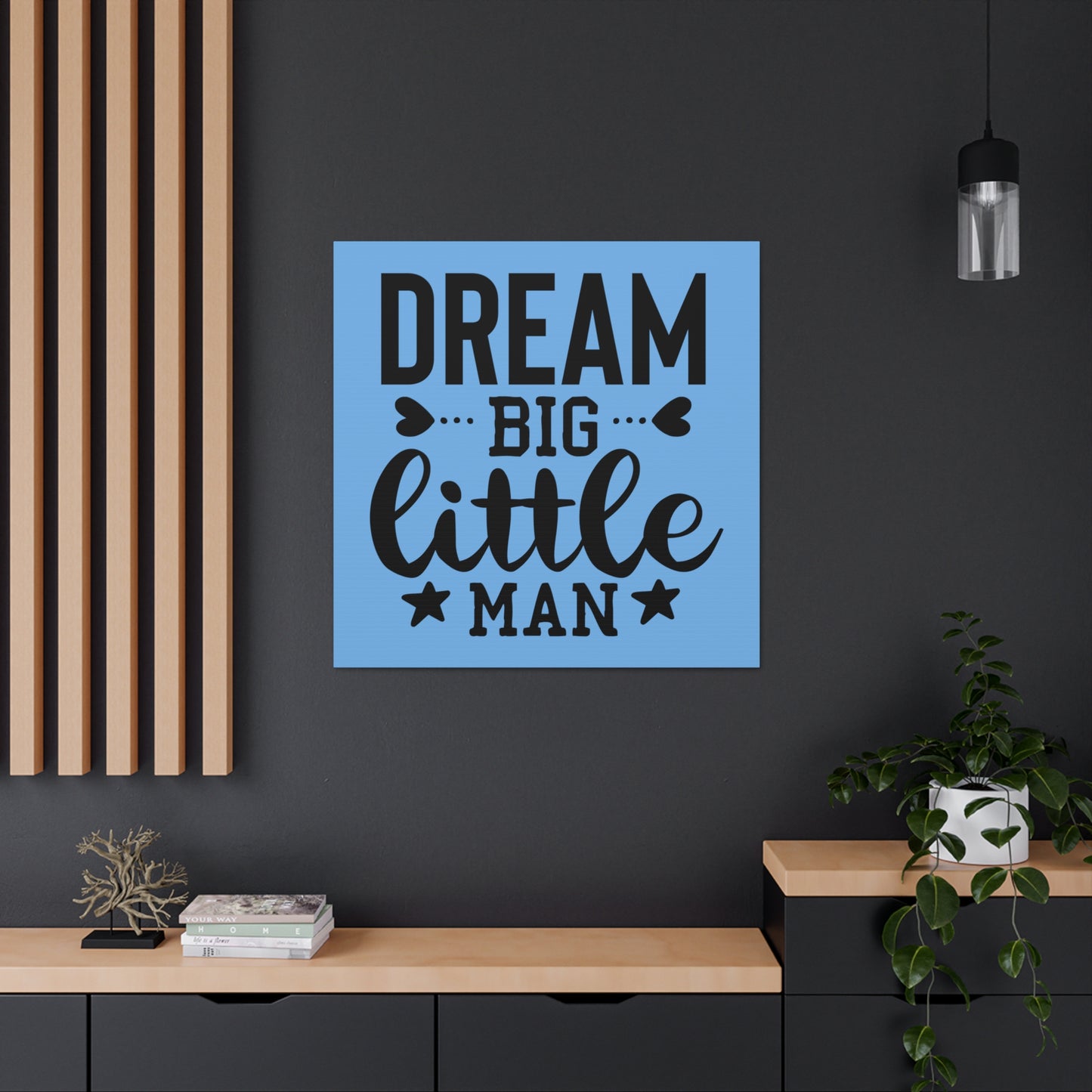 "Dream Big Little Man" Wall Art - Weave Got Gifts - Unique Gifts You Won’t Find Anywhere Else!