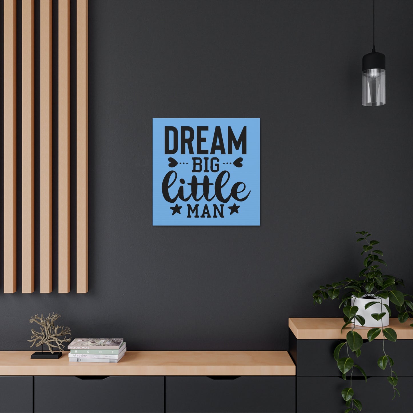 "Dream Big Little Man" Wall Art - Weave Got Gifts - Unique Gifts You Won’t Find Anywhere Else!