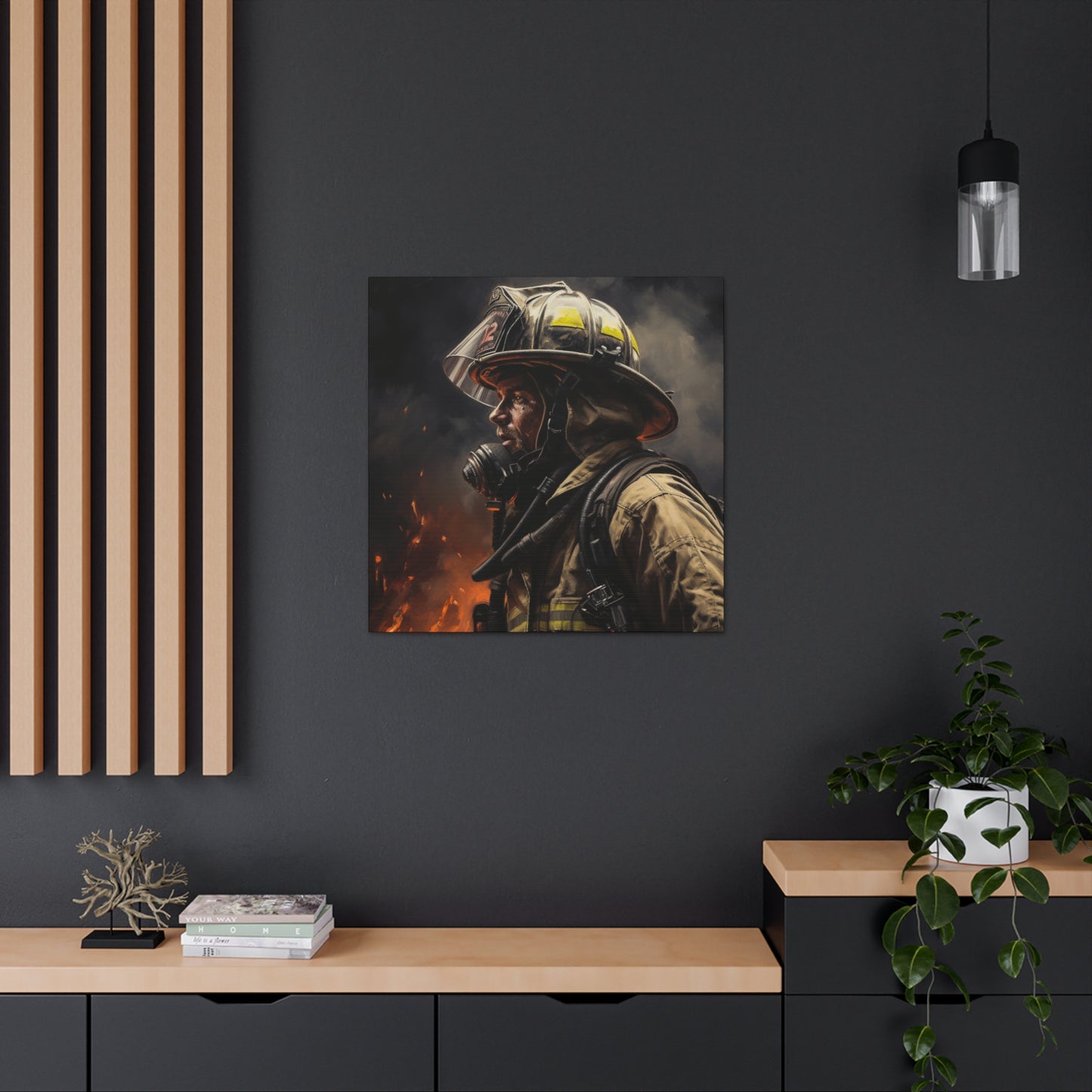 "Firefighter" Wall Art - Weave Got Gifts - Unique Gifts You Won’t Find Anywhere Else!