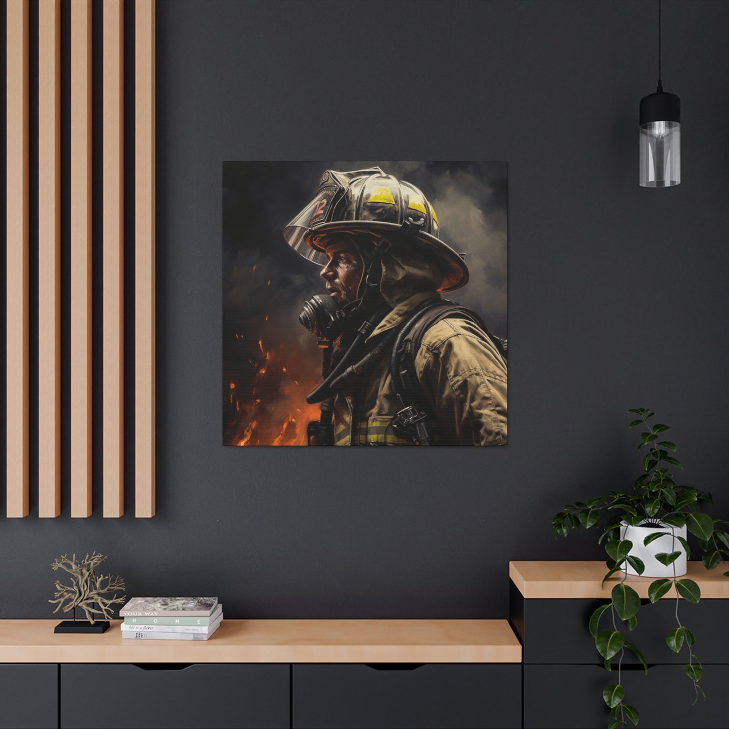 "Firefighter" Wall Art - Weave Got Gifts - Unique Gifts You Won’t Find Anywhere Else!