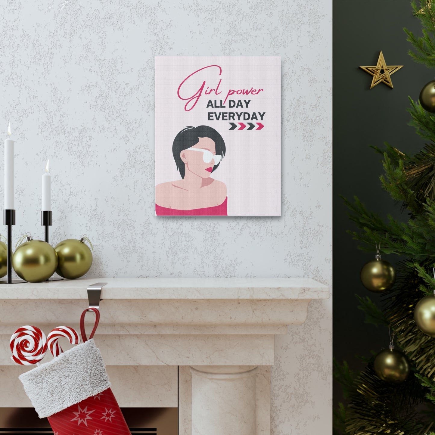 "Girl Power" Wall Art - Weave Got Gifts - Unique Gifts You Won’t Find Anywhere Else!