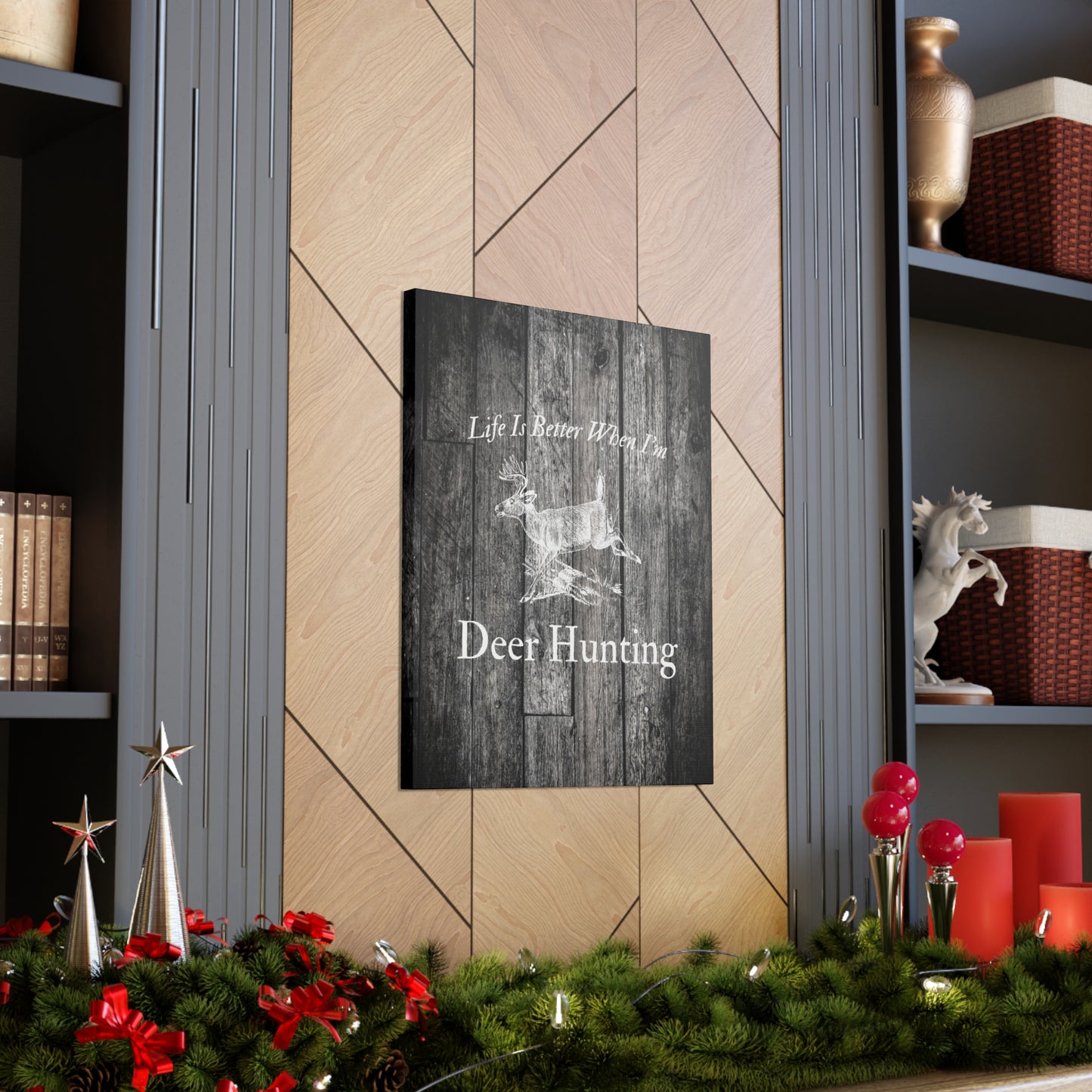"Life Is Better When I'm Hunting" Wall Décor - Weave Got Gifts - Unique Gifts You Won’t Find Anywhere Else!