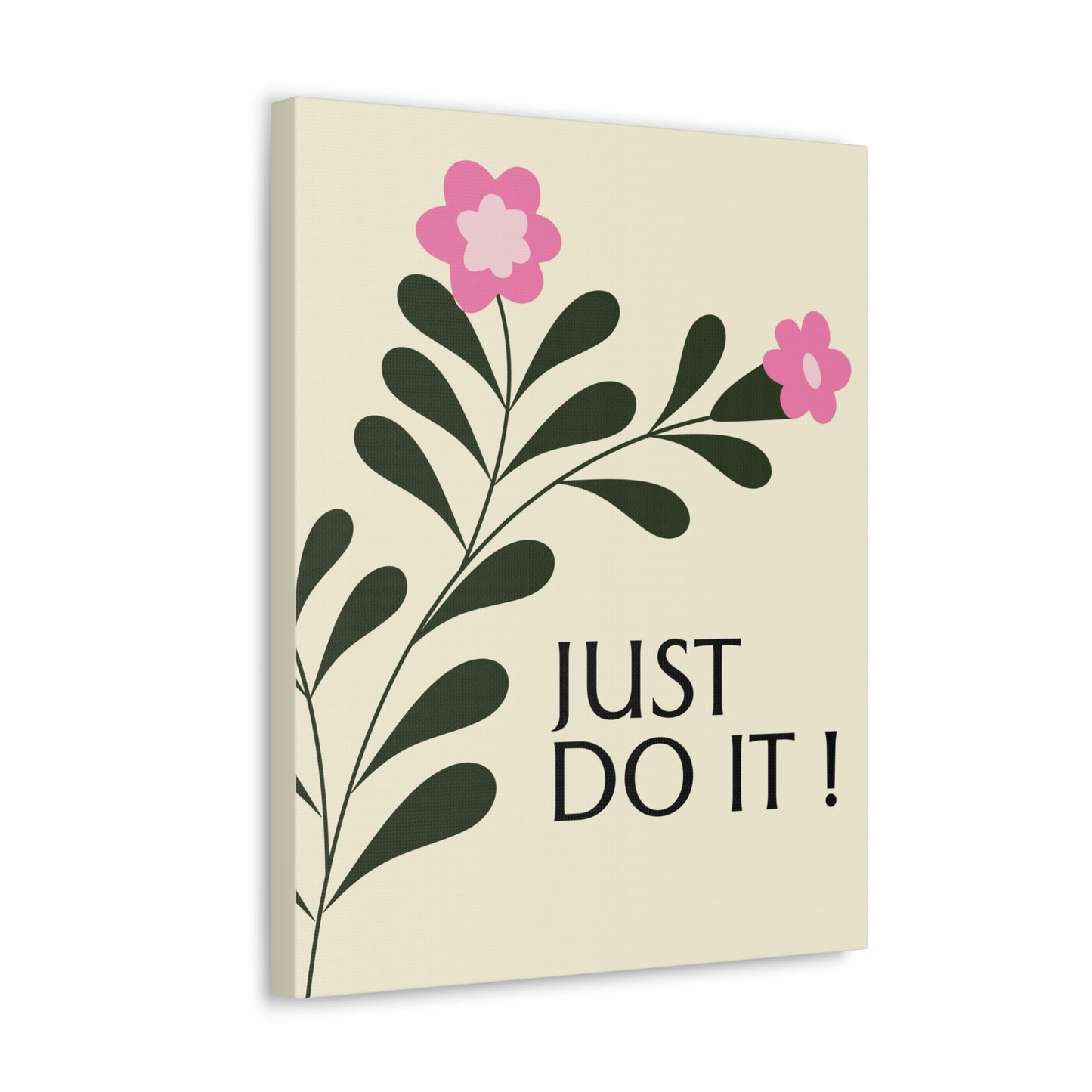 "Just Do It" Floral Wall Art - Weave Got Gifts - Unique Gifts You Won’t Find Anywhere Else!