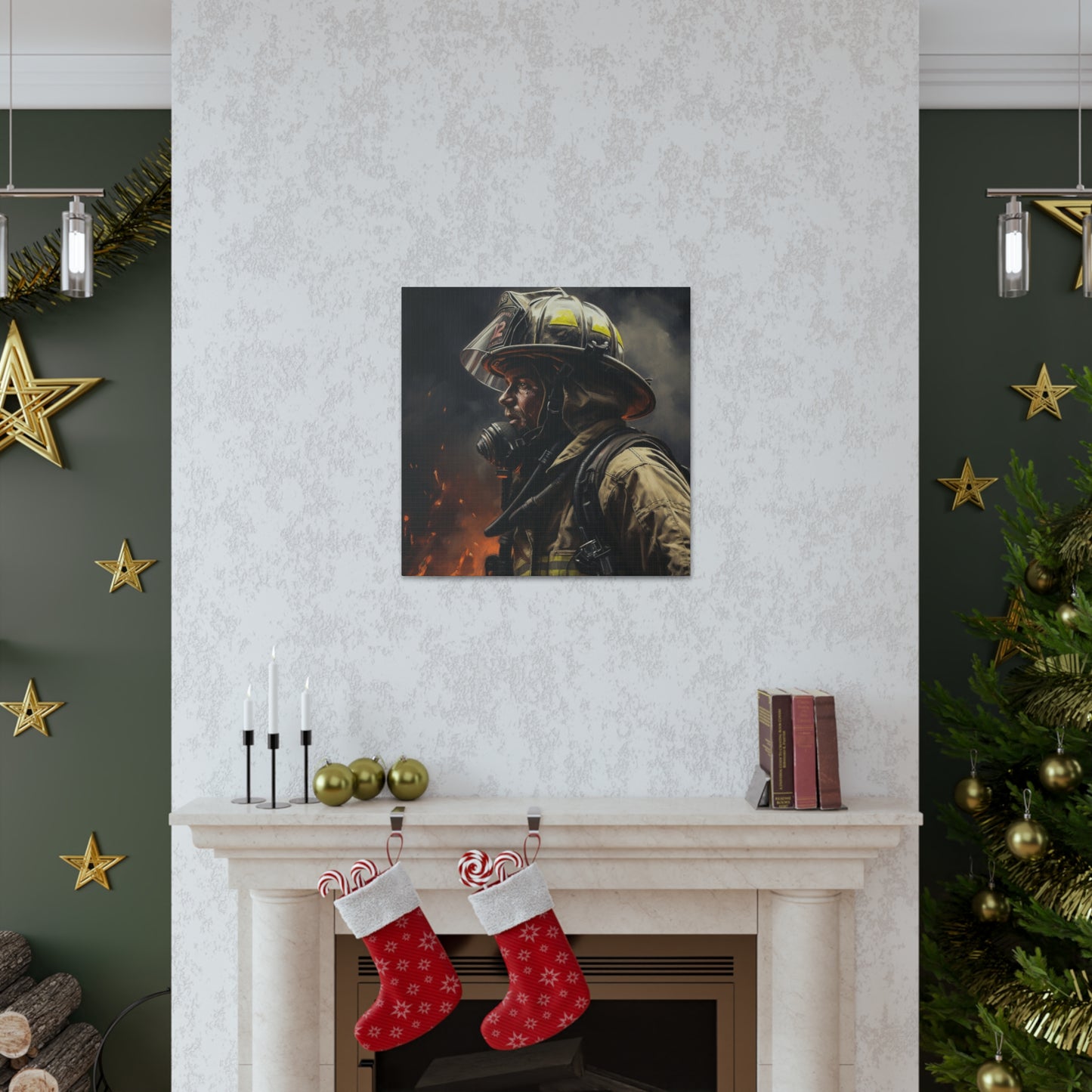 "Firefighter" Wall Art - Weave Got Gifts - Unique Gifts You Won’t Find Anywhere Else!
