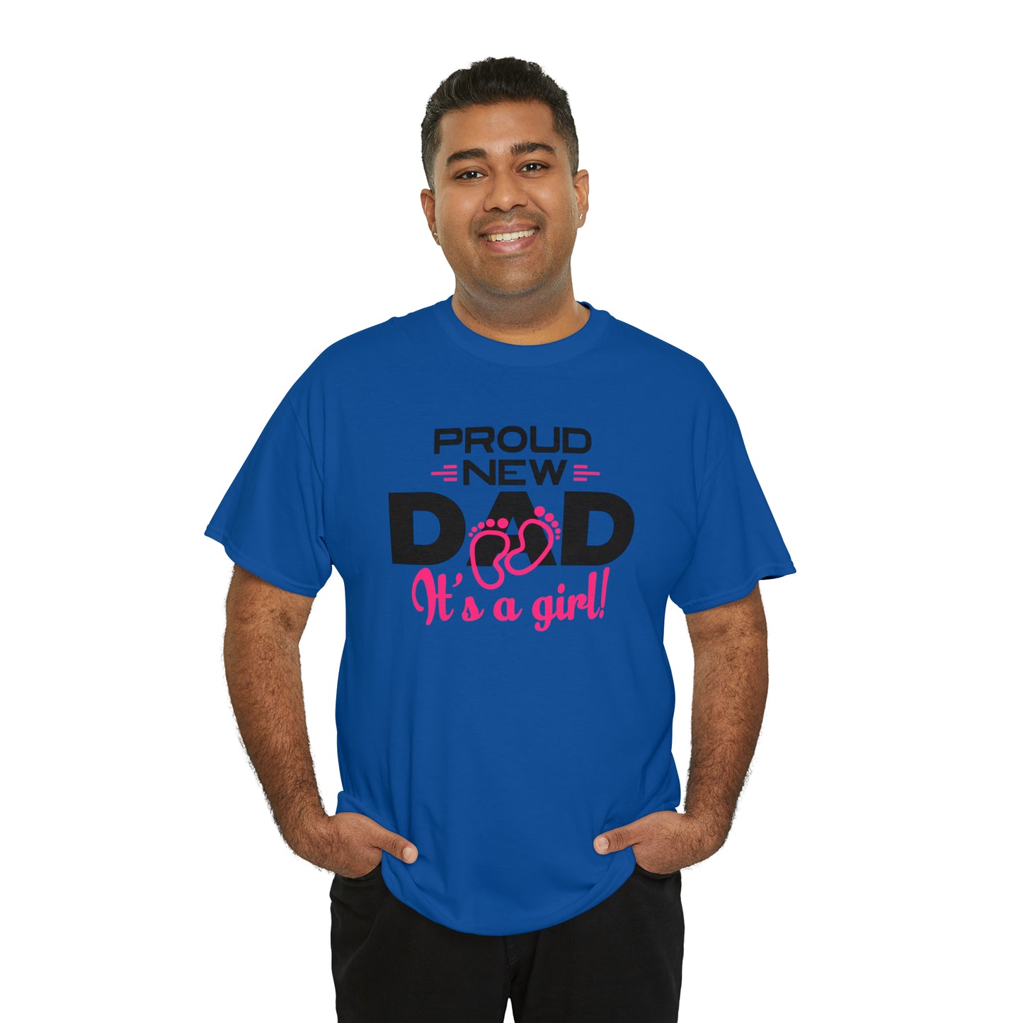 "Proud New Girl Dad" T-Shirt - Weave Got Gifts - Unique Gifts You Won’t Find Anywhere Else!