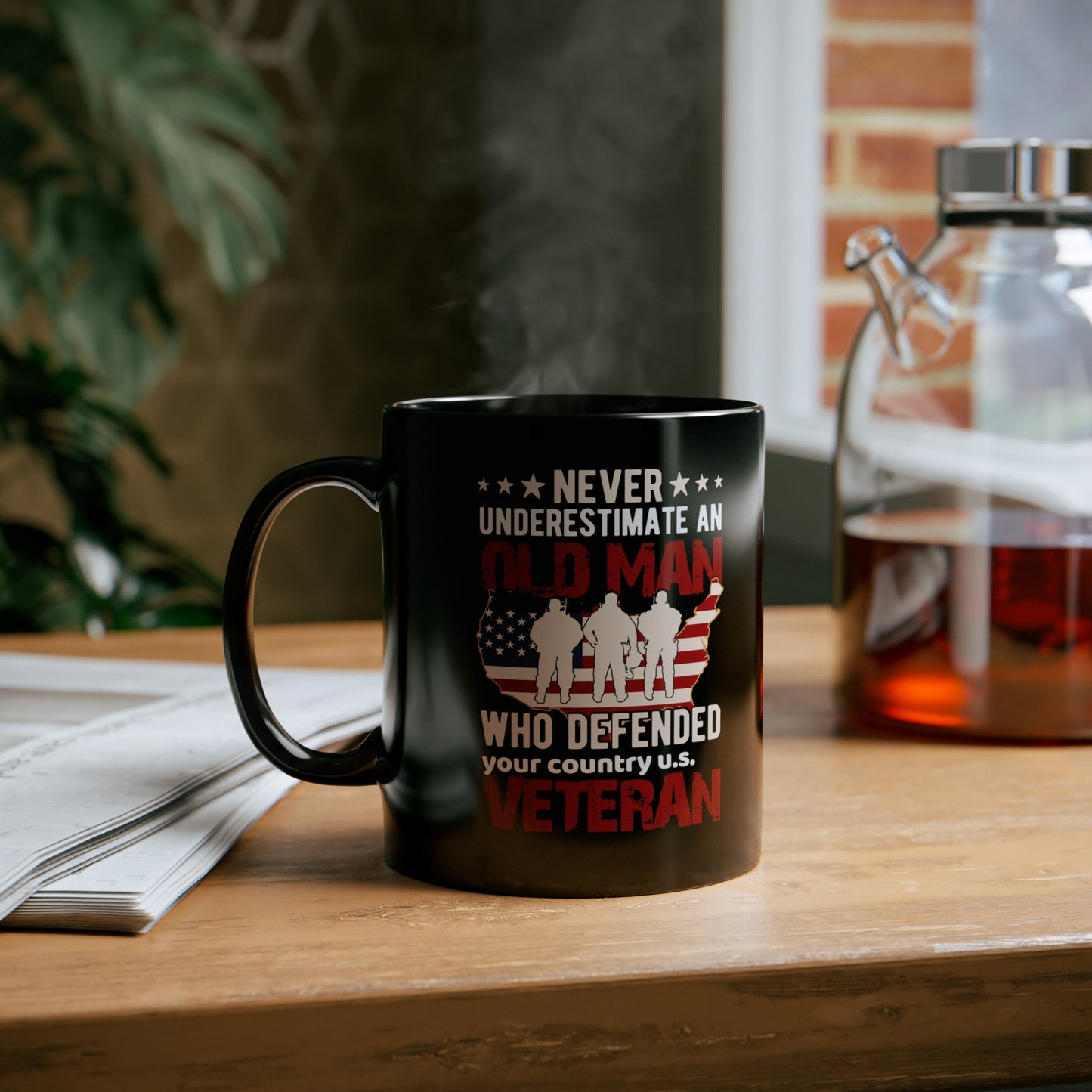 "Old Man Veteran" Coffee Mug - Weave Got Gifts - Unique Gifts You Won’t Find Anywhere Else!
