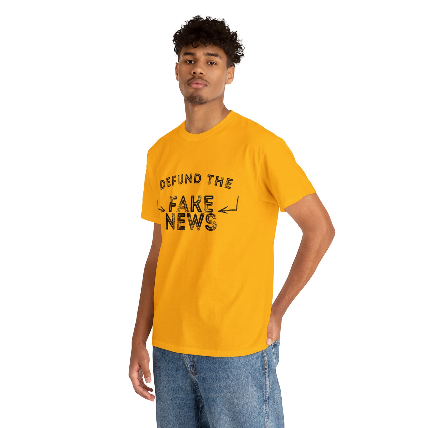 "Defund The Fake News" T-Shirt - Weave Got Gifts - Unique Gifts You Won’t Find Anywhere Else!