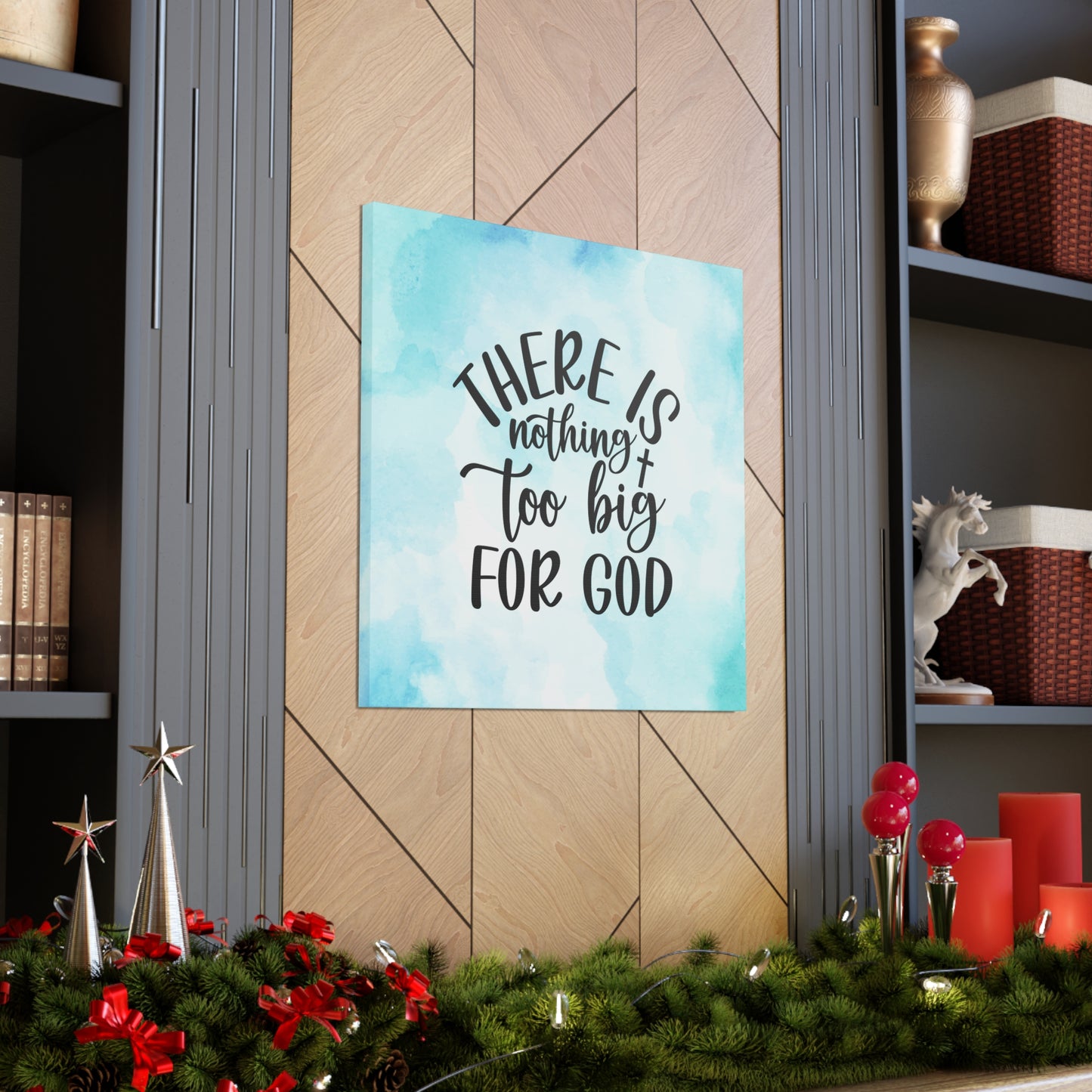 "There Is Nothing Too Big For God" Wall Art - Weave Got Gifts - Unique Gifts You Won’t Find Anywhere Else!