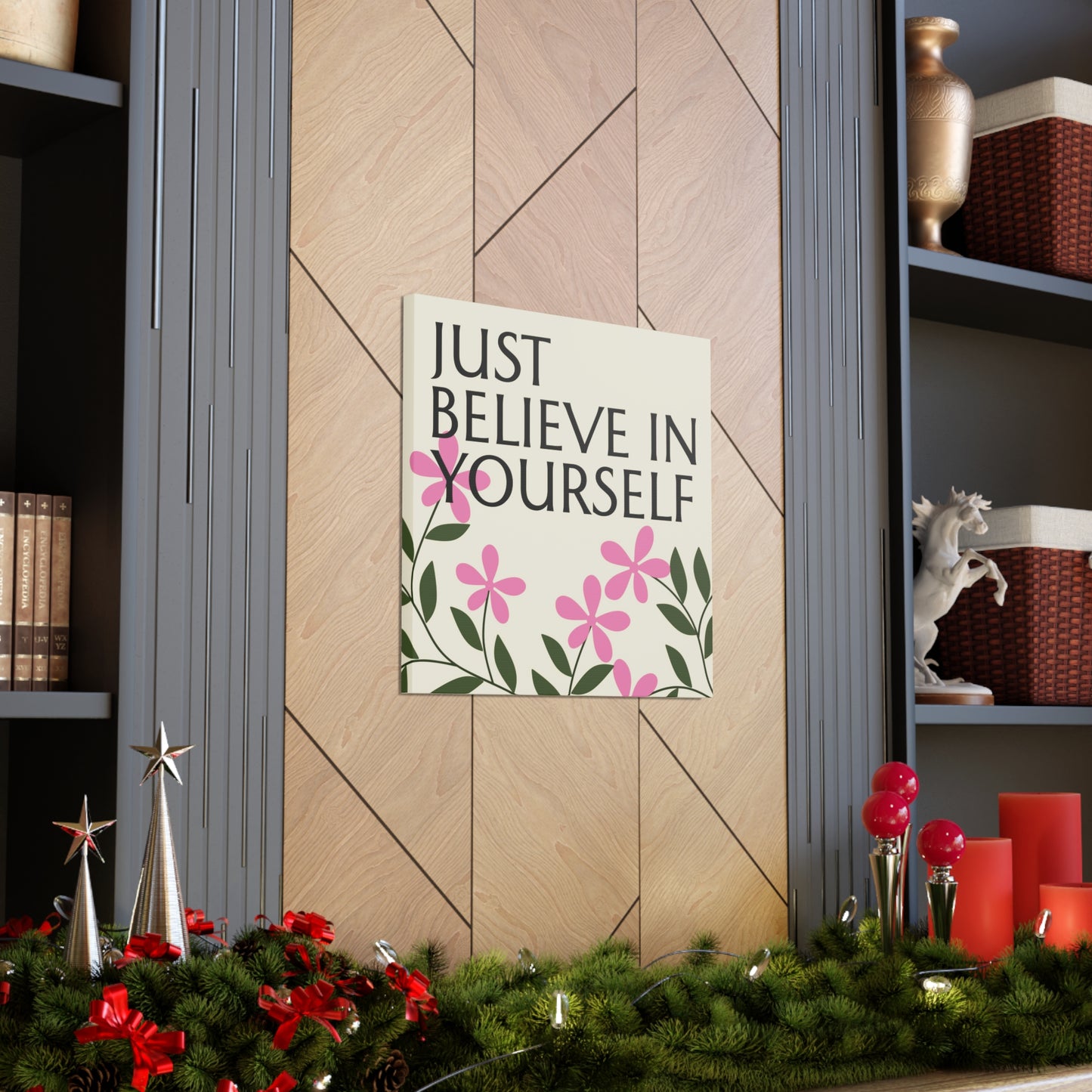 "Just Believe In Yourself" Wall Art - Weave Got Gifts - Unique Gifts You Won’t Find Anywhere Else!